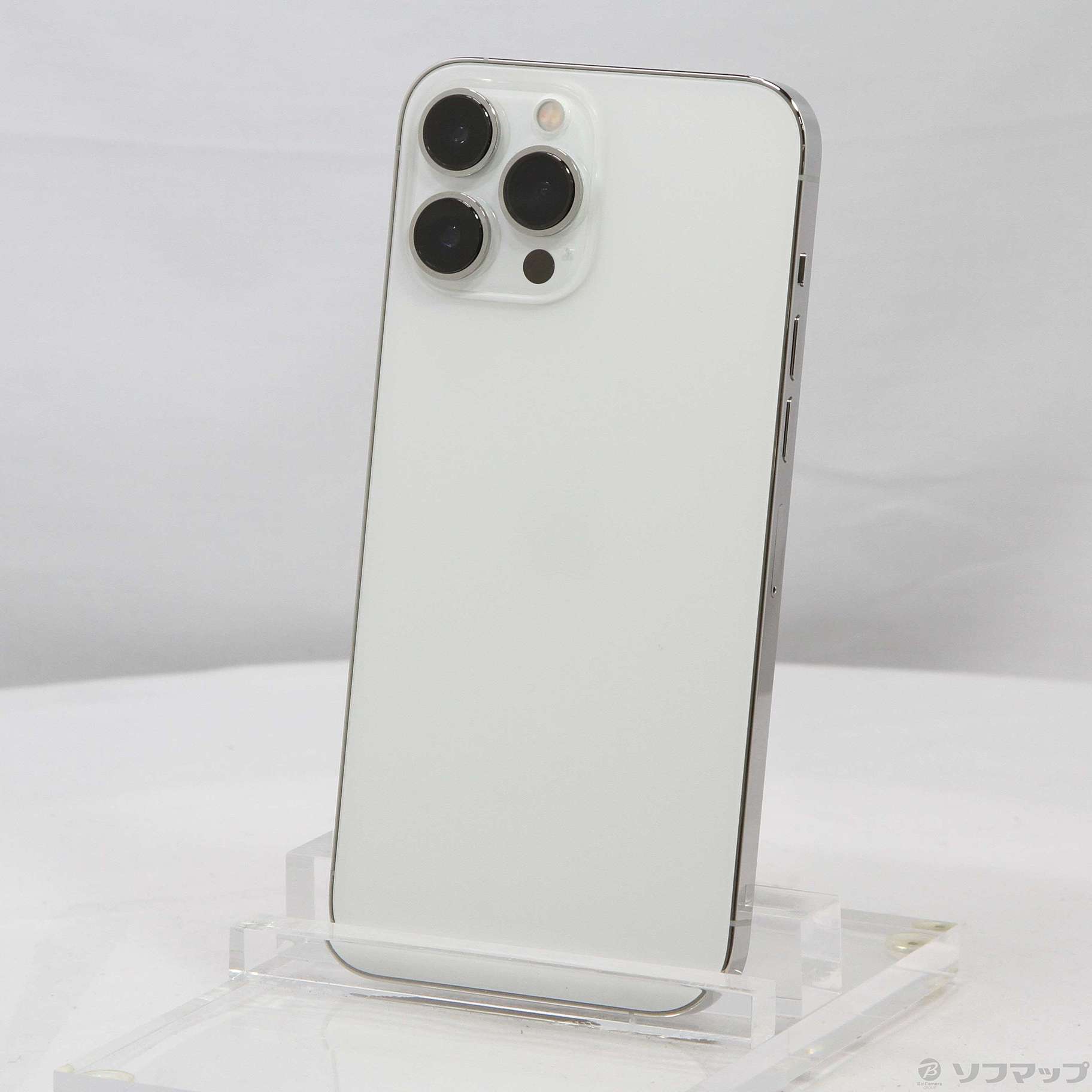 中古】iPhone13 Pro Max 128GB シルバー MLJ53J／A SIMフリー ◇01/03