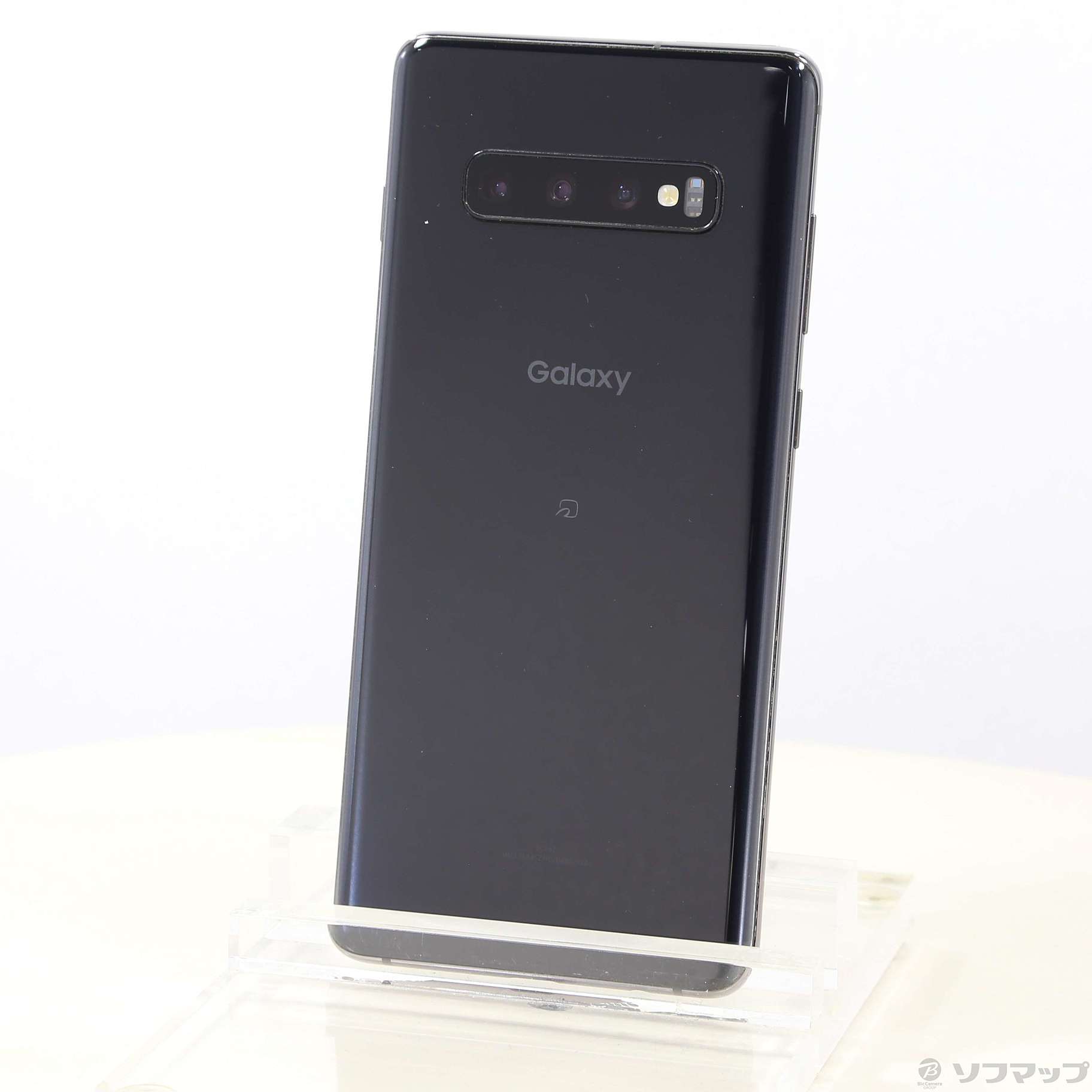 中古】GALAXY S10+ 128GB プリズムブラック SCV42 auロック解除SIM