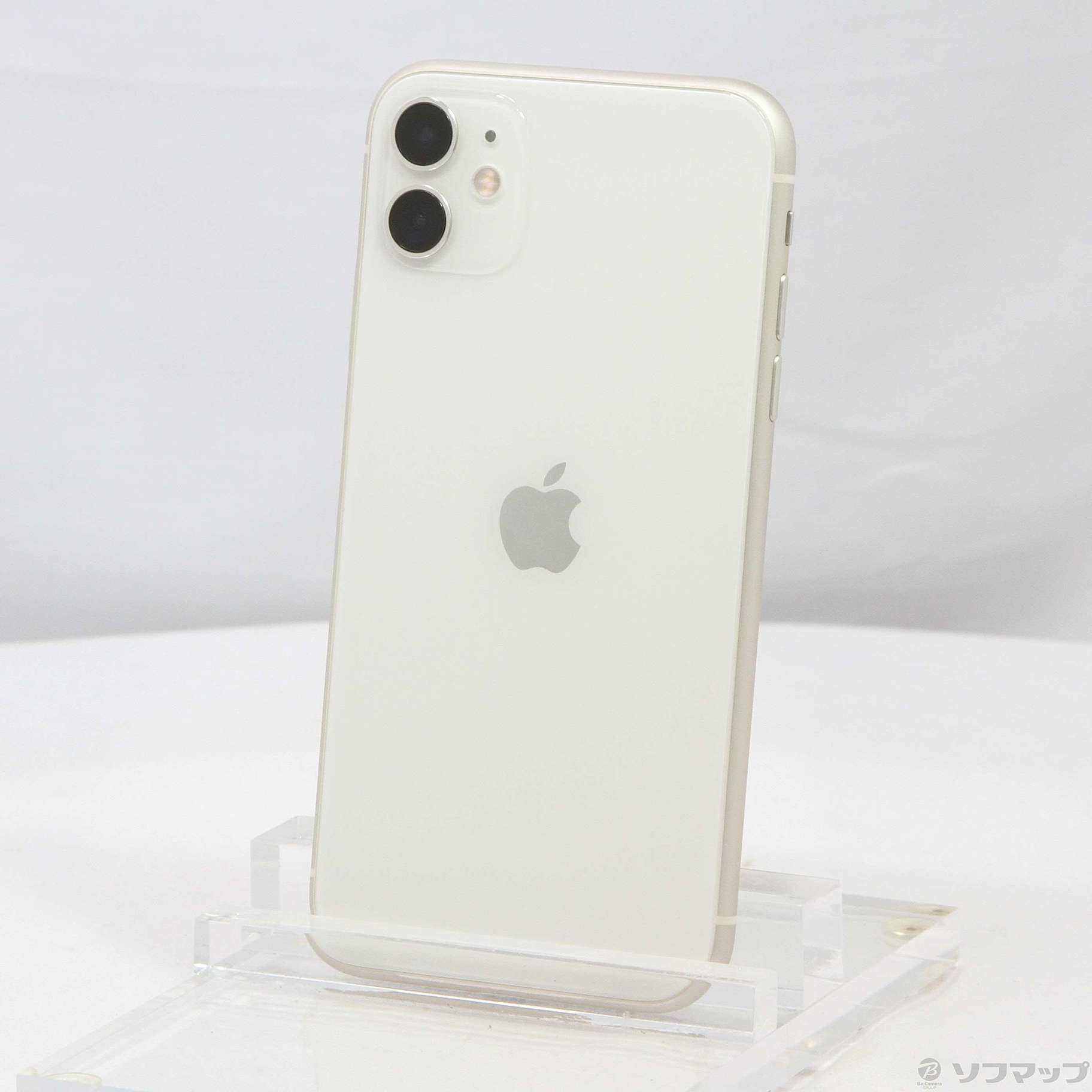 中古】iPhone11 64GB ホワイト MWLU2J／A SIMフリー [2133044773550