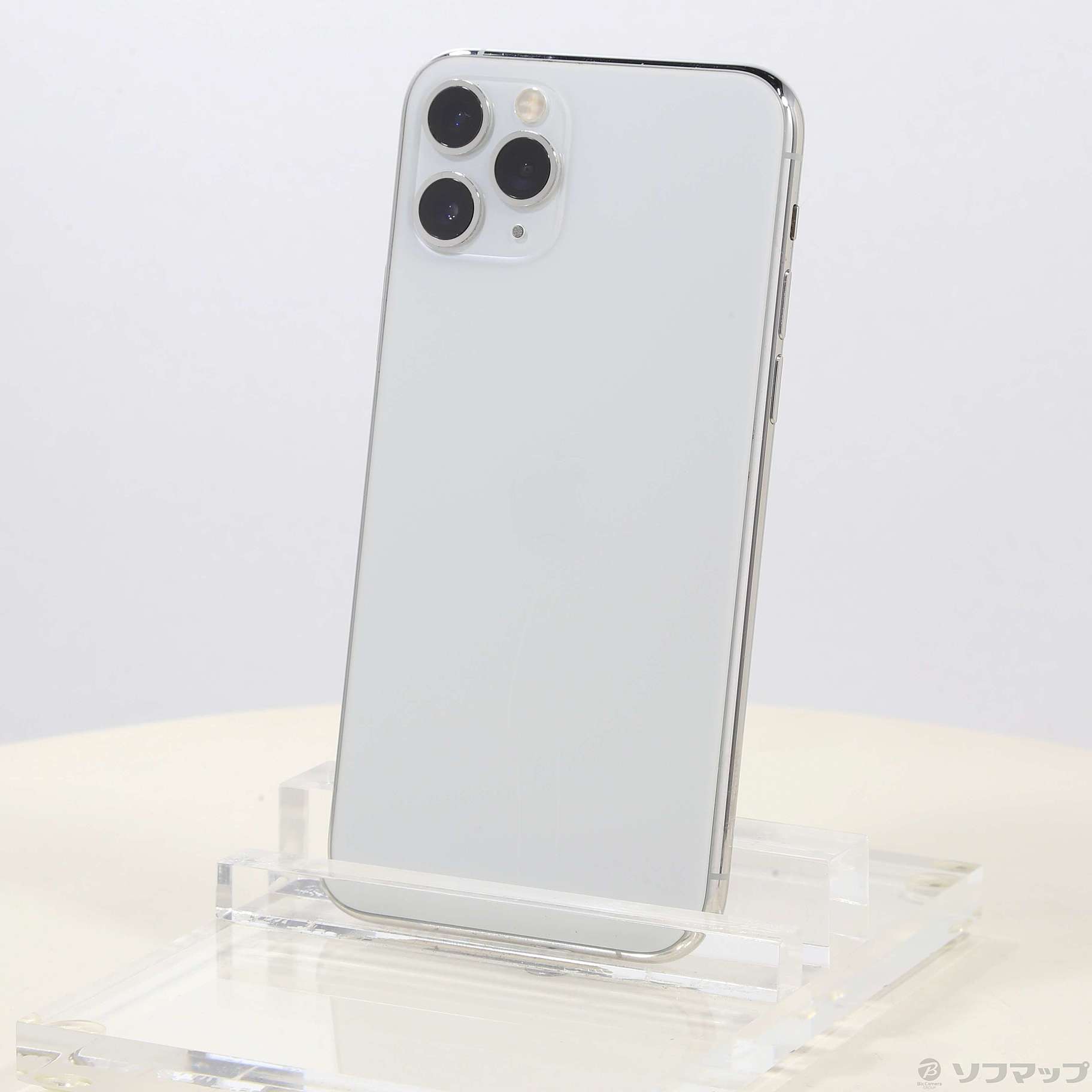 中古】iPhone11 Pro 64GB シルバー MWC32J／A SoftBank 〔ネットワーク