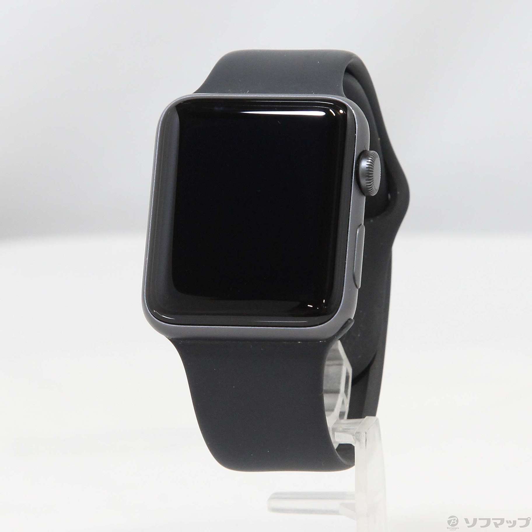 新品】apple watch HERMES スポーツバンド L/M ブラック 時計 ラバー