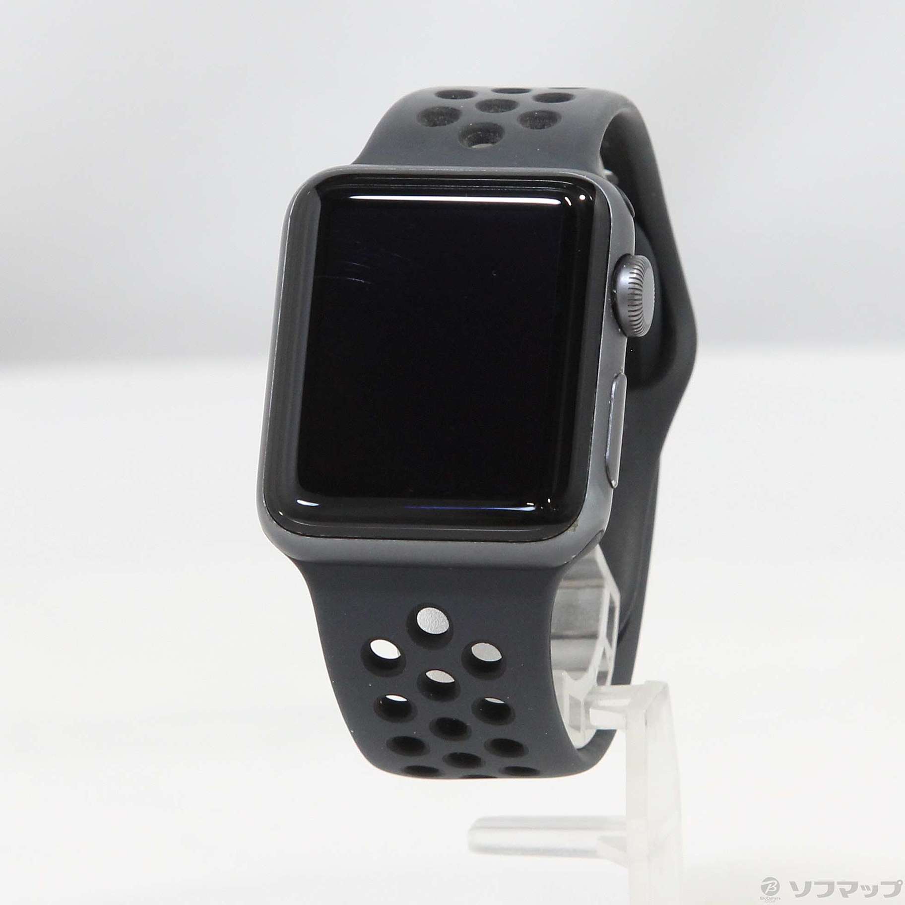 中古】Apple Watch Series 3 Nike+ GPS 38mm スペースグレイ 