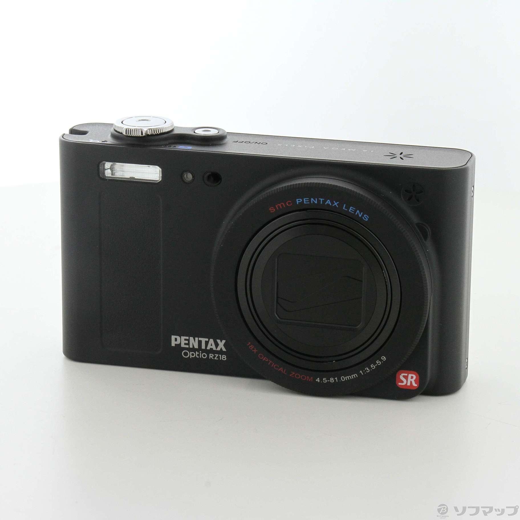 中古】Optio RZ18 (1600万画素／8倍／ブラック／SDXC) [2133044792490