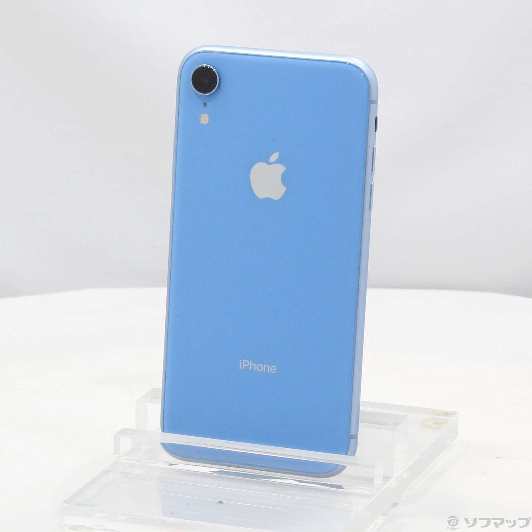 中古】iPhoneXR 128GB ブルー MT0U2J／A SoftBank [2133044795859