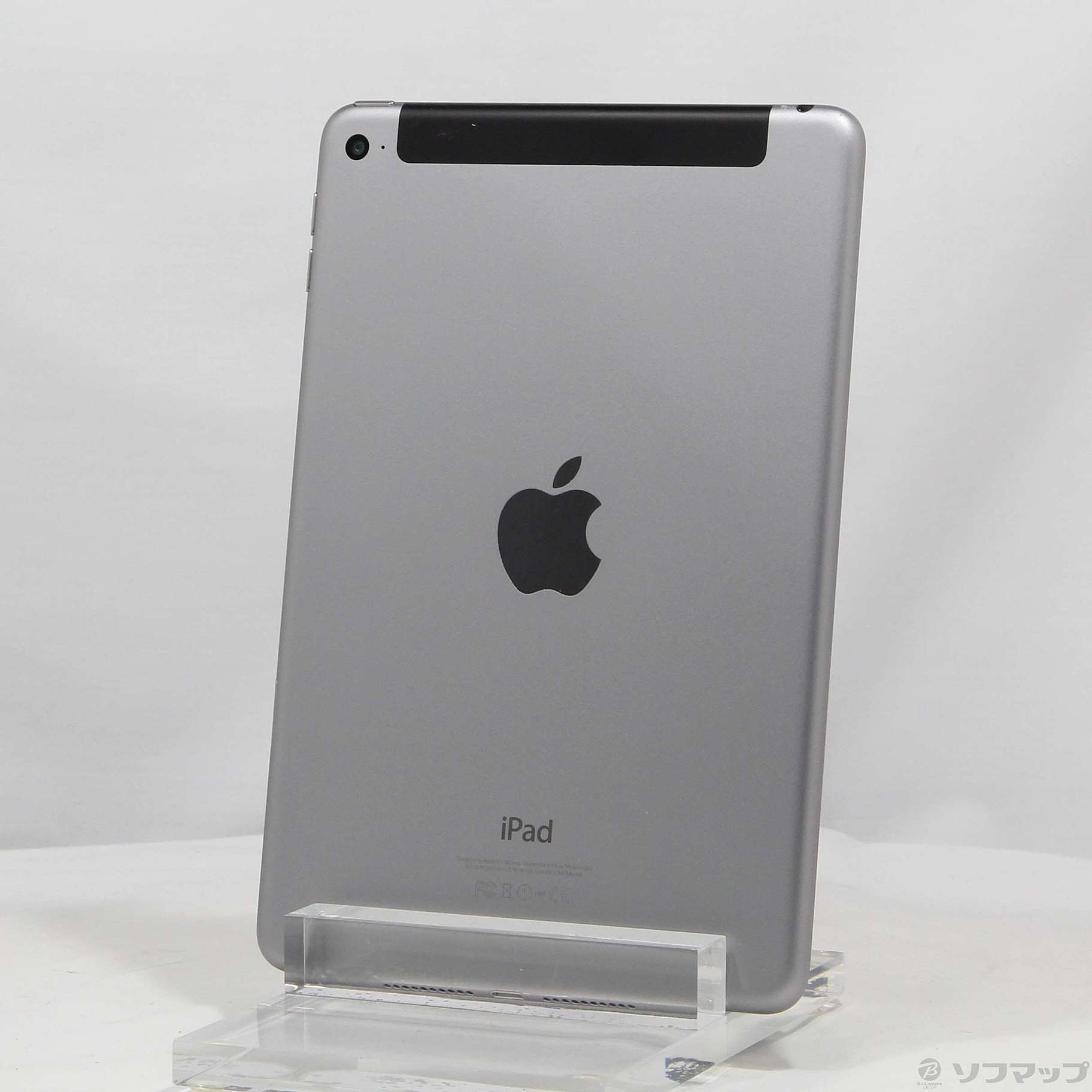 中古】iPad mini 4 64GB スペースグレイ MK722J／A auロック解除SIM