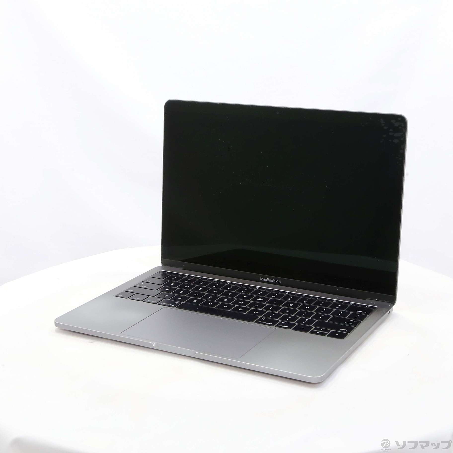 〔中古品（難あり）〕 MacBook Pro 13.3-inch Late 2016 MLL42J／A Core_i7 2.4GHz 16GB  SSD256GB スペースグレイ 〔10.15 Catalina〕