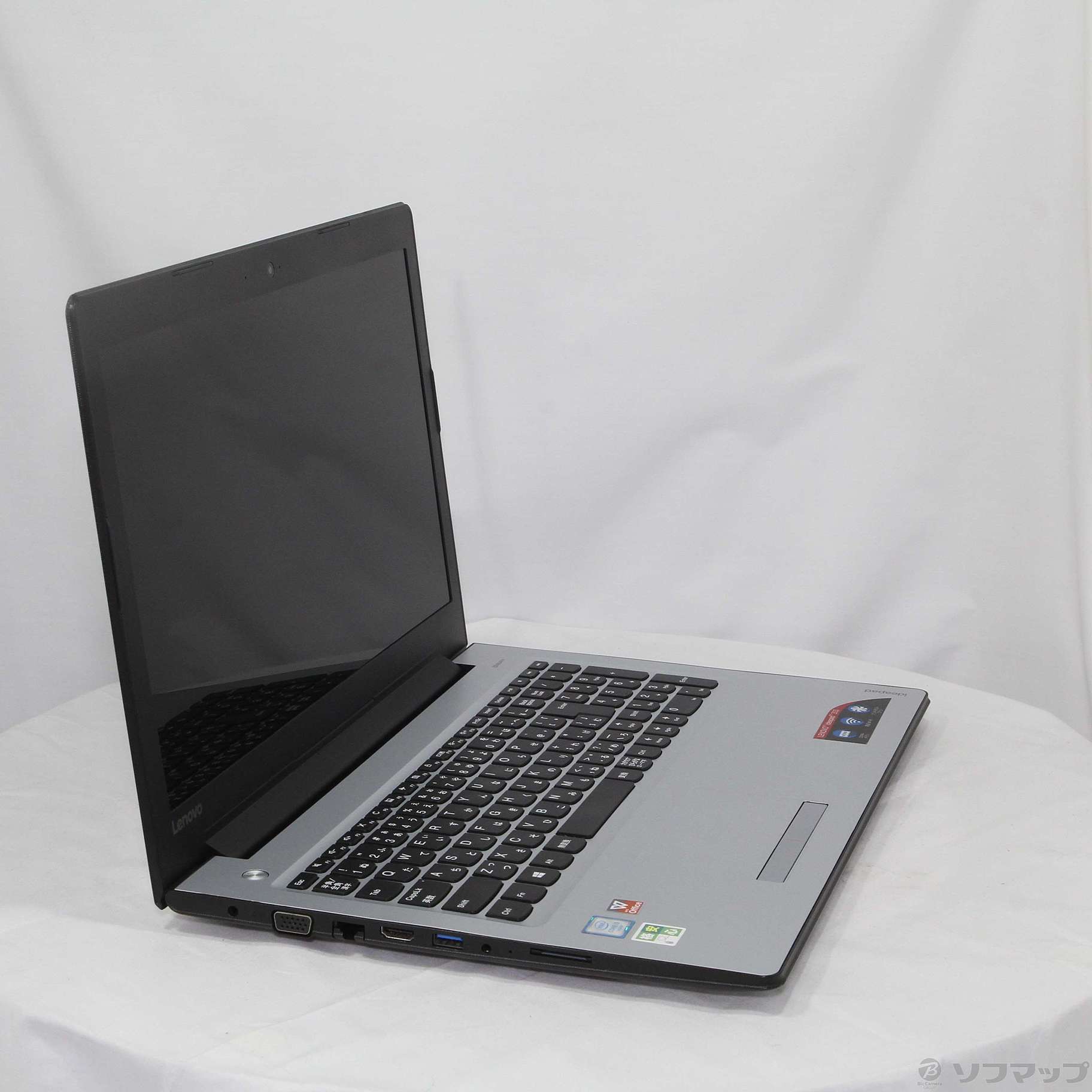 中古】格安安心パソコン ideapad 310 80SM017JJP プラチナシルバー