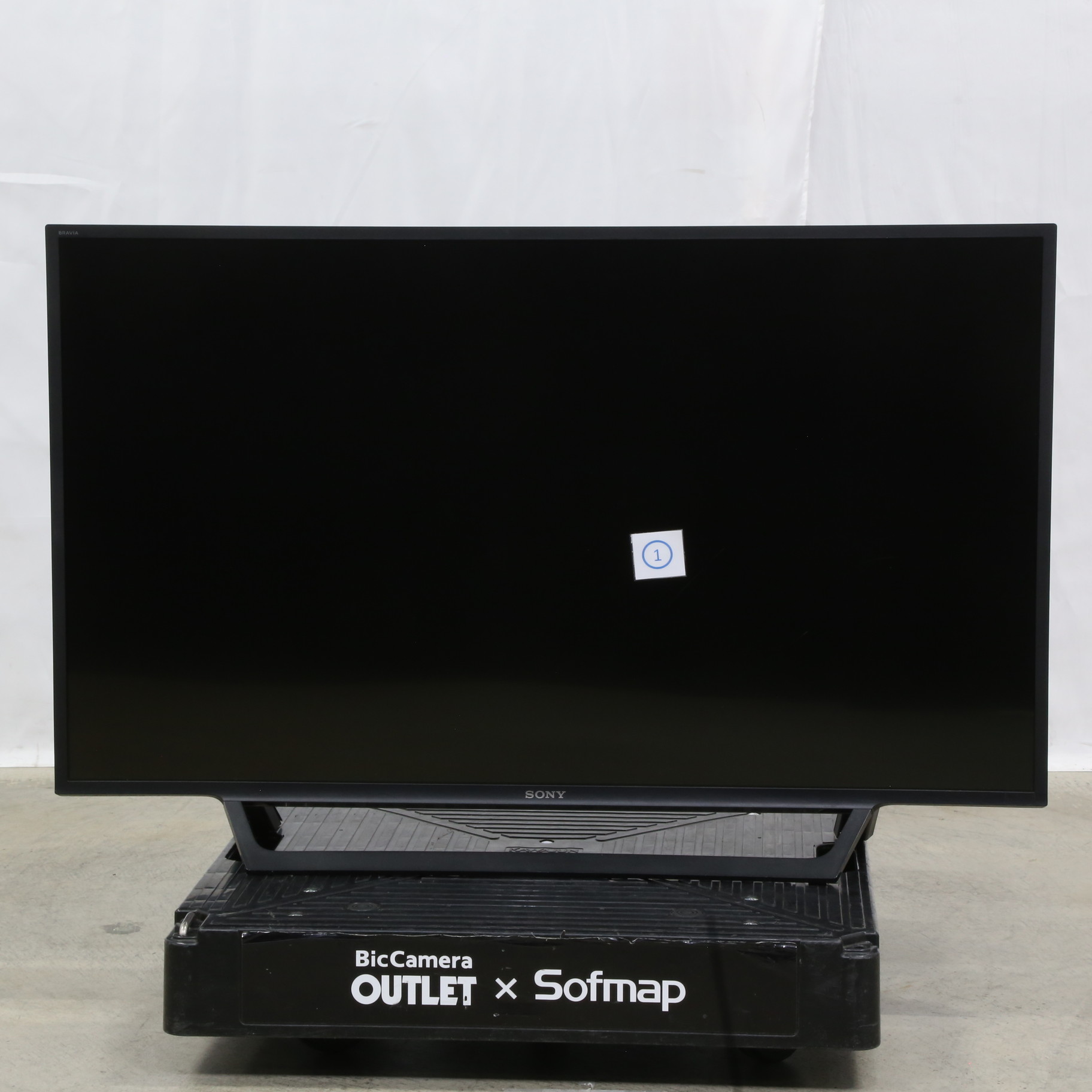 〔展示品〕 液晶テレビ BRAVIA(ブラビア) ブラック KJ-43W730E ［43V型 ／フルハイビジョン ／YouTube対応］