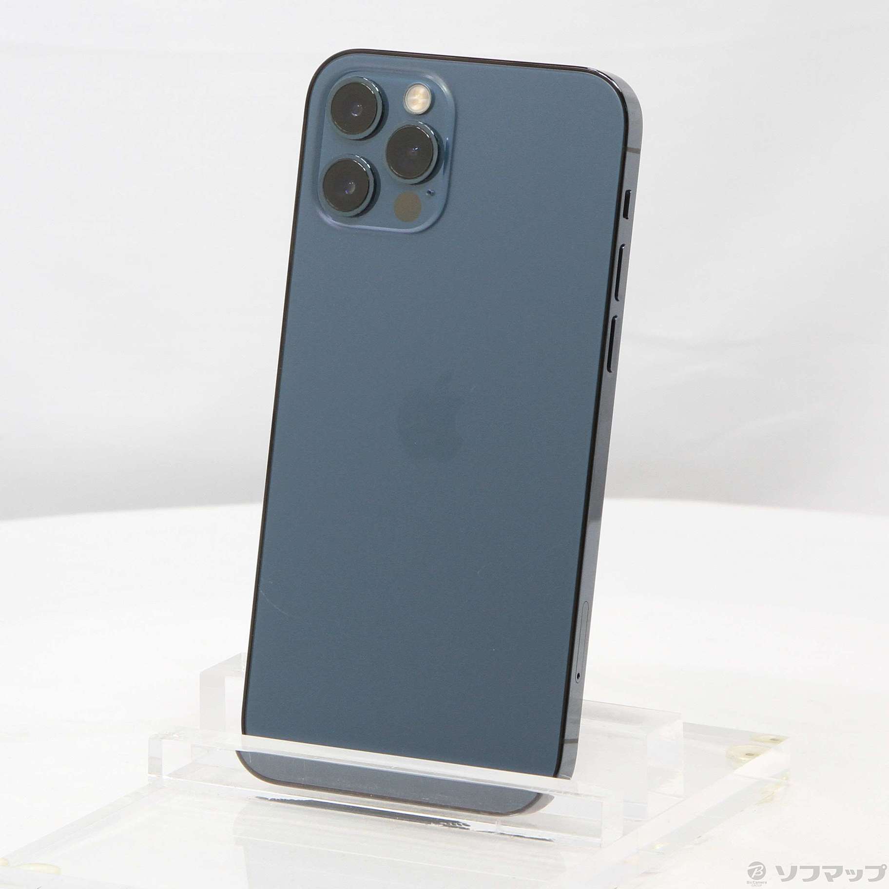 中古】iPhone12 Pro 256GB パシフィックブルー MGMD3J／A SIMフリー