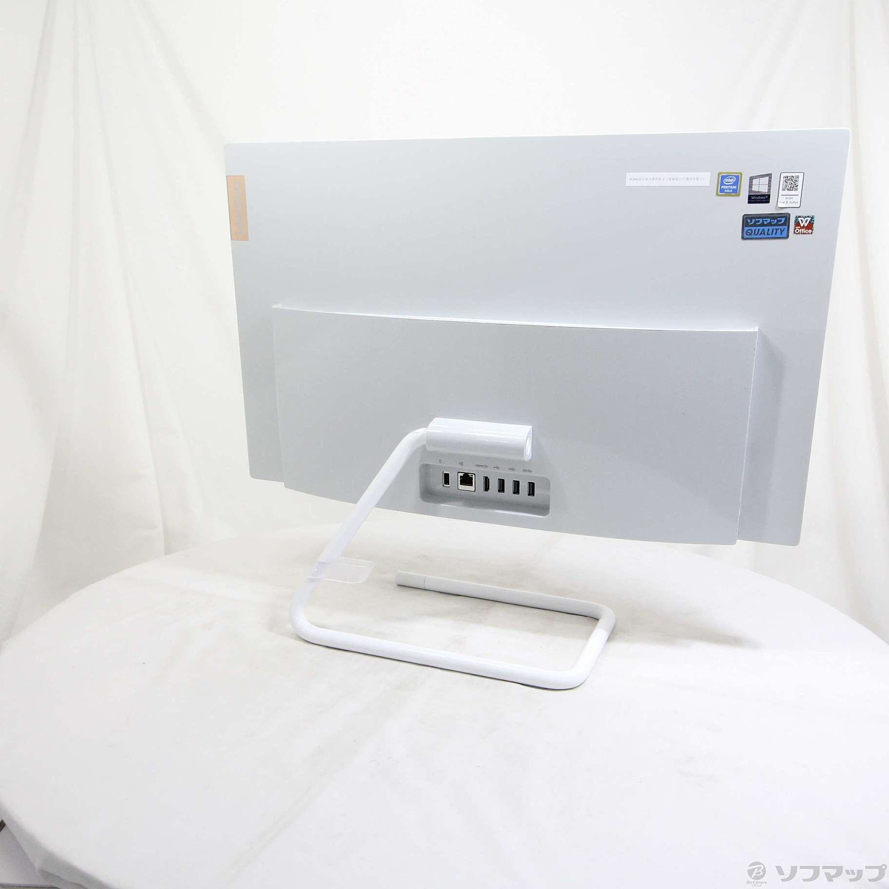 中古】IdeaCentre AIO 350i F0EU003NJP ホワイト 〔Windows 10