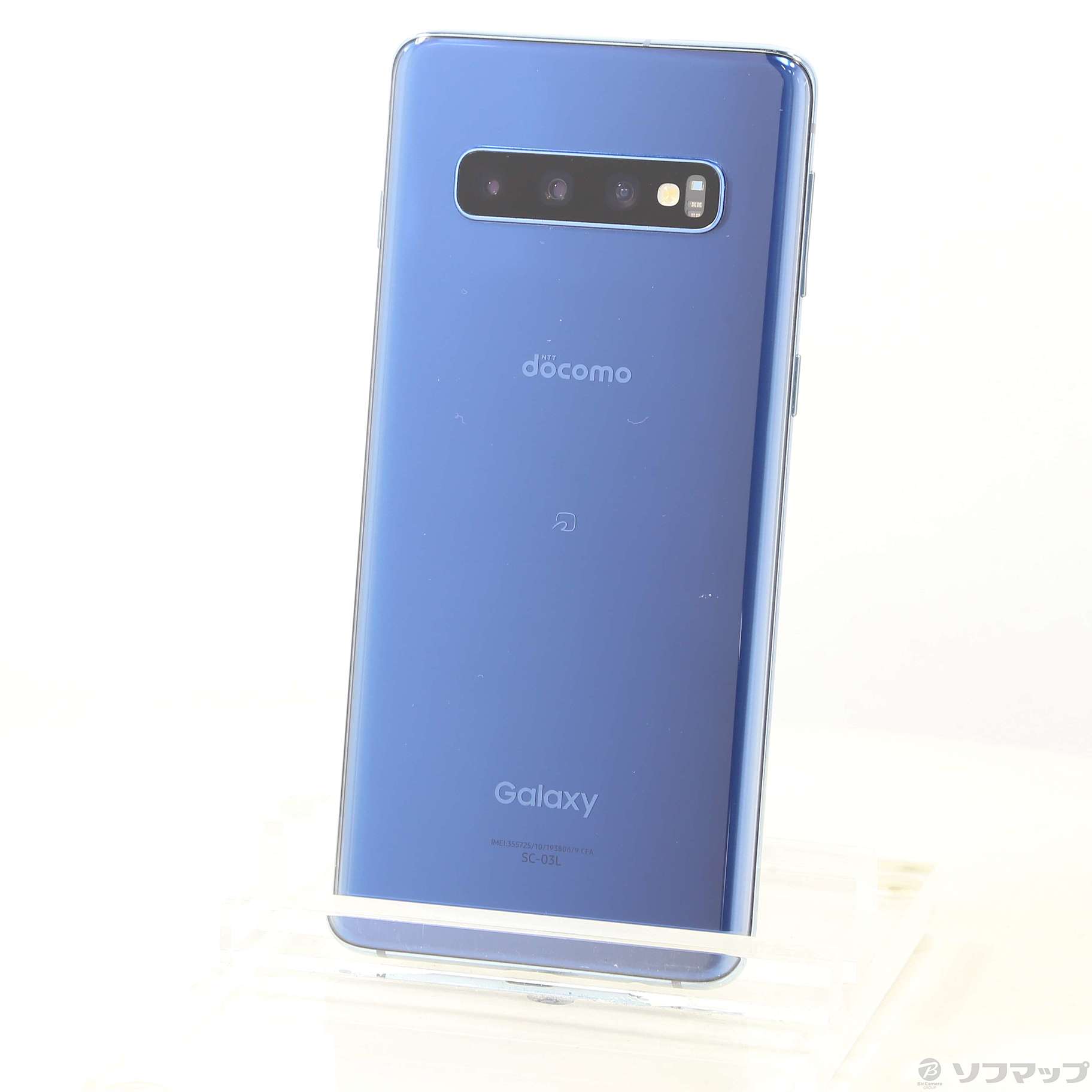 Galaxy S10 モバイル対応 simフリースマートフォン ブルー