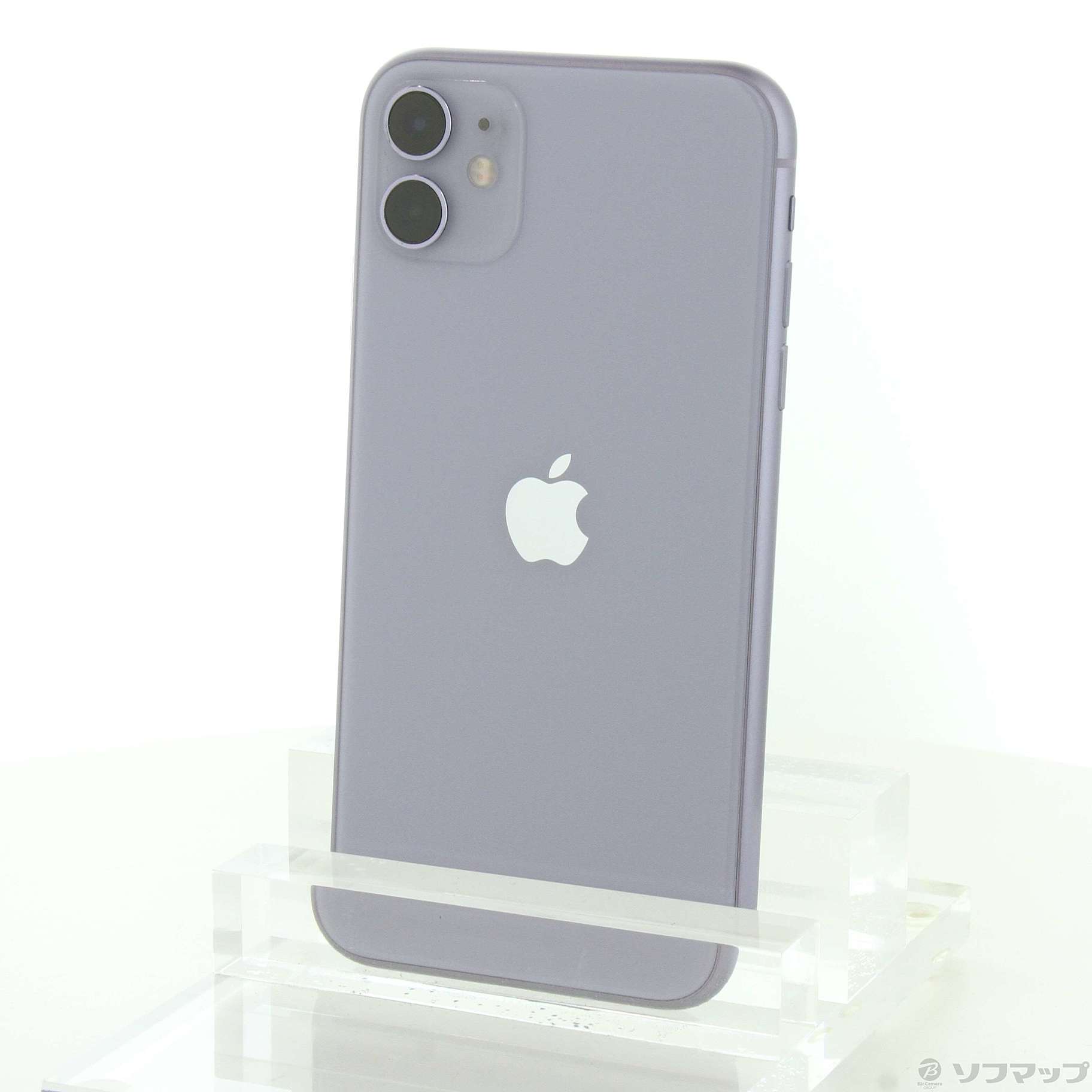 中古】iPhone11 128GB パープル MWM52J／A SoftBank [2133044858400