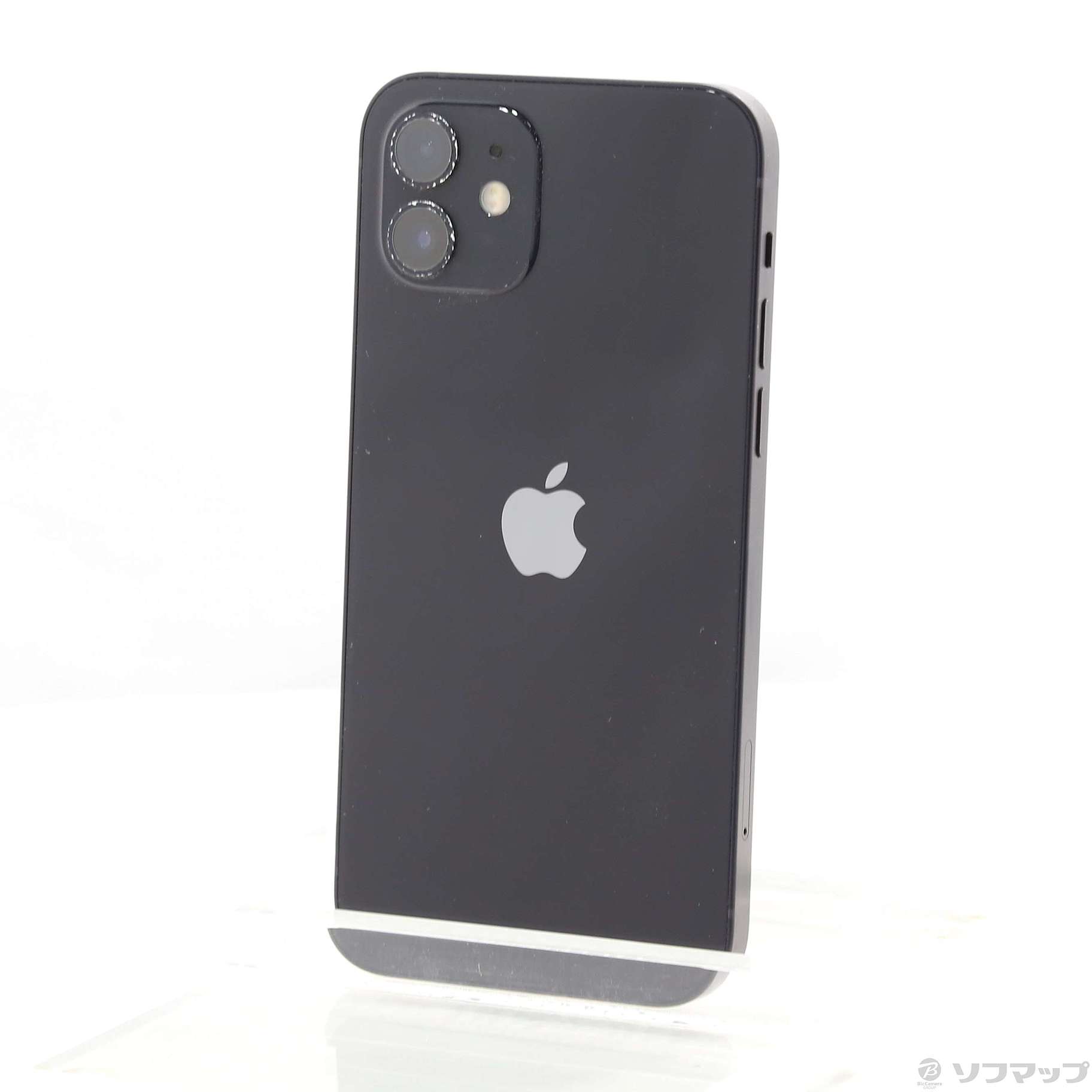 中古】iPhone12 64GB ブラック MGHN3J／A SIMフリー [2133044858998