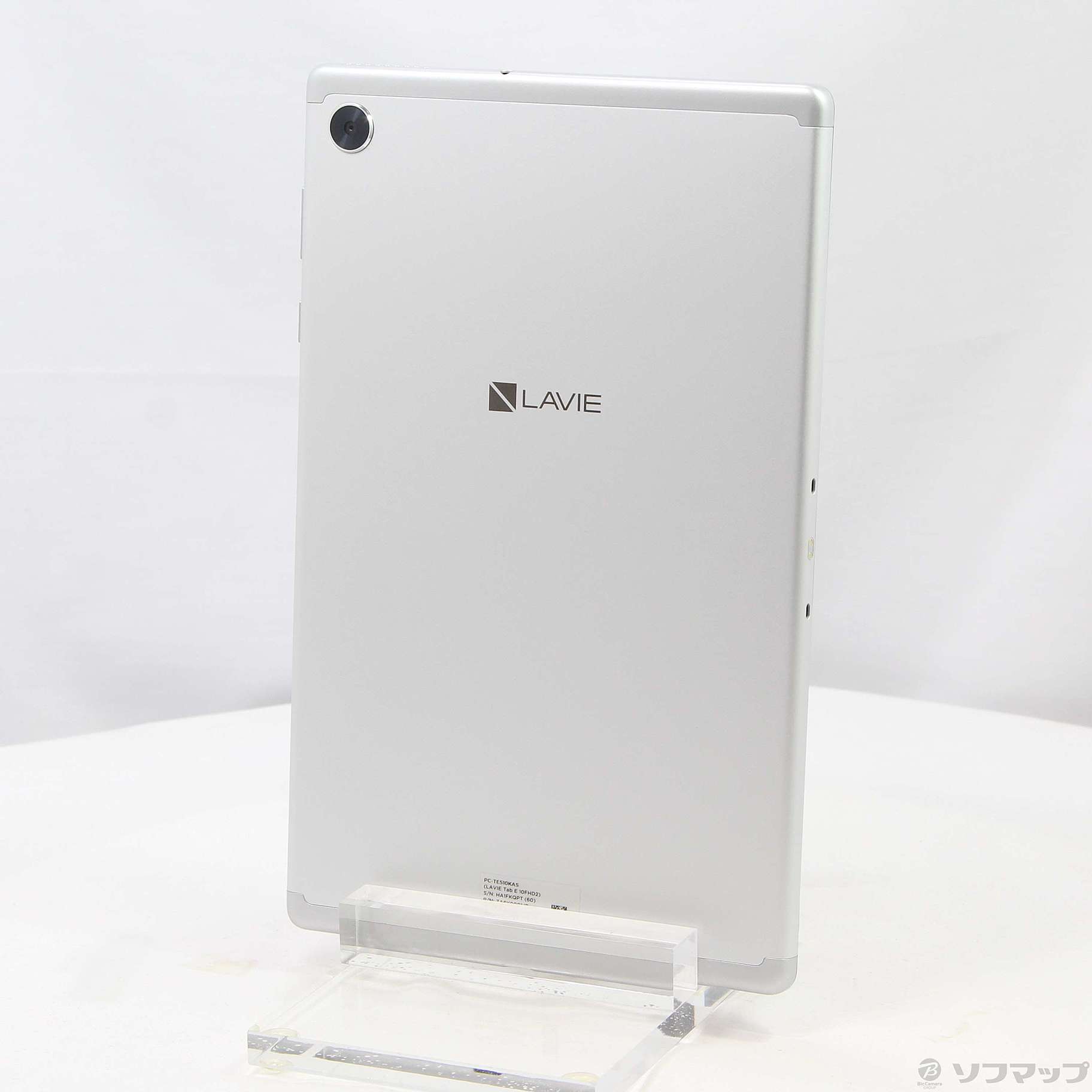 中古】LaVie Tab E TE510／KAS 32GB シルバー PC-TE510KAS Wi-Fi