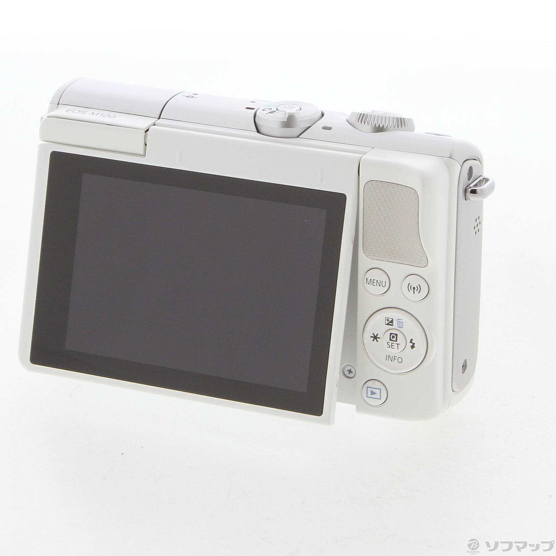 Canon ミラーレス一眼カメラ EOS M100 ボディー(ホワイト) EOSM100WH