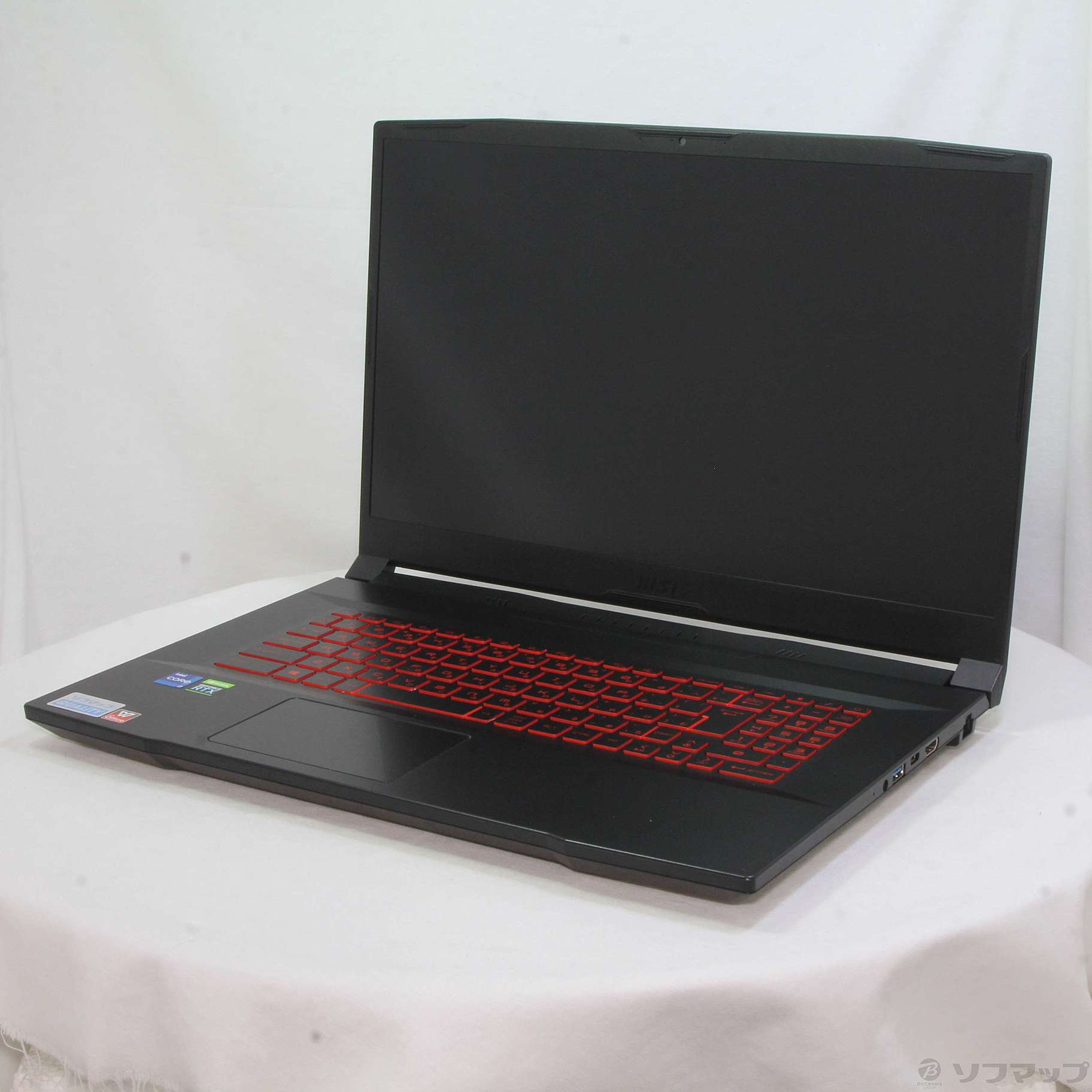 中古】Katana GF76 11U KATANA-GF76-11UD-471JP ブラック 〔Windows 10 