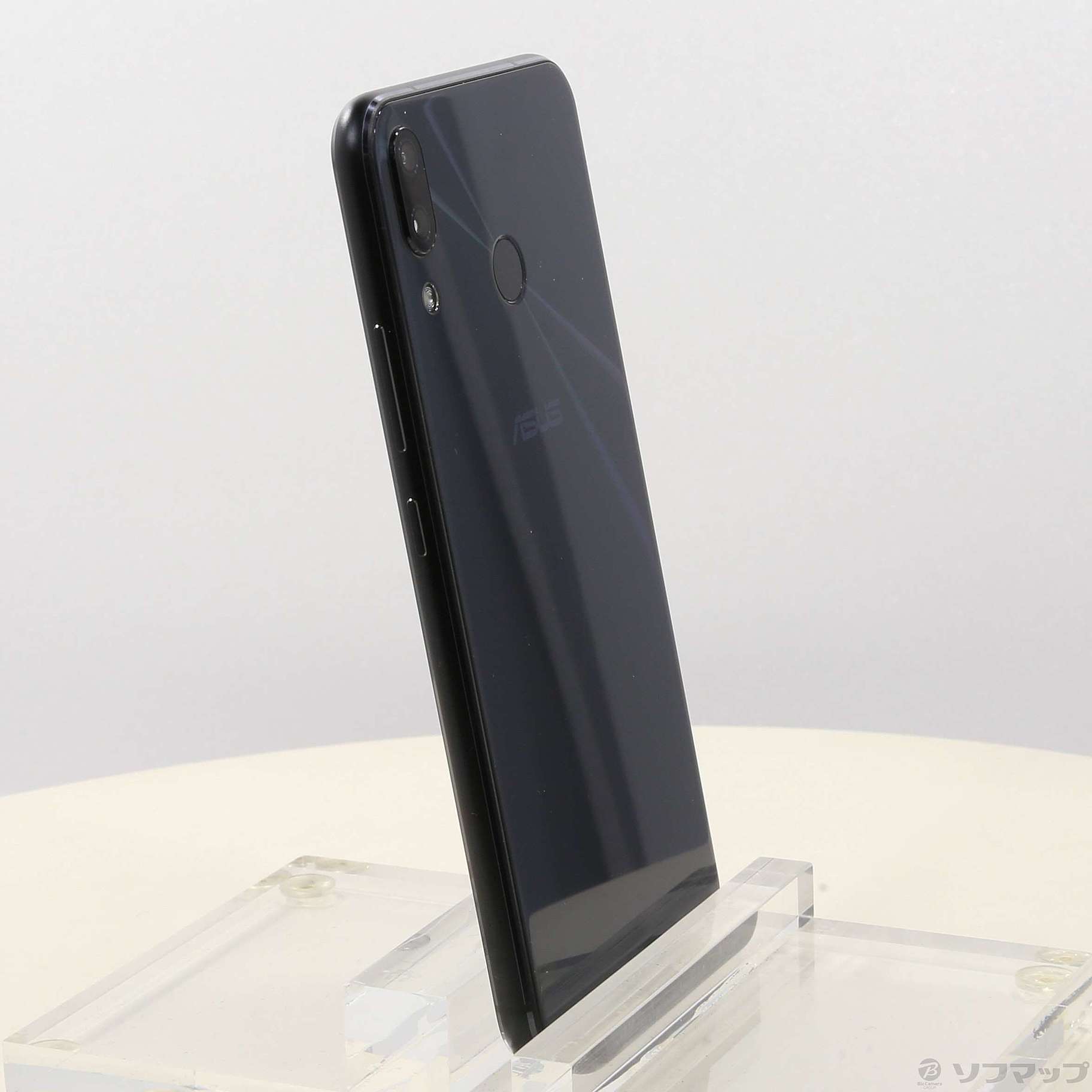 中古】ZenFone 5 64GB シャイニーブラック ZE620KL-BK64S6 SIMフリー