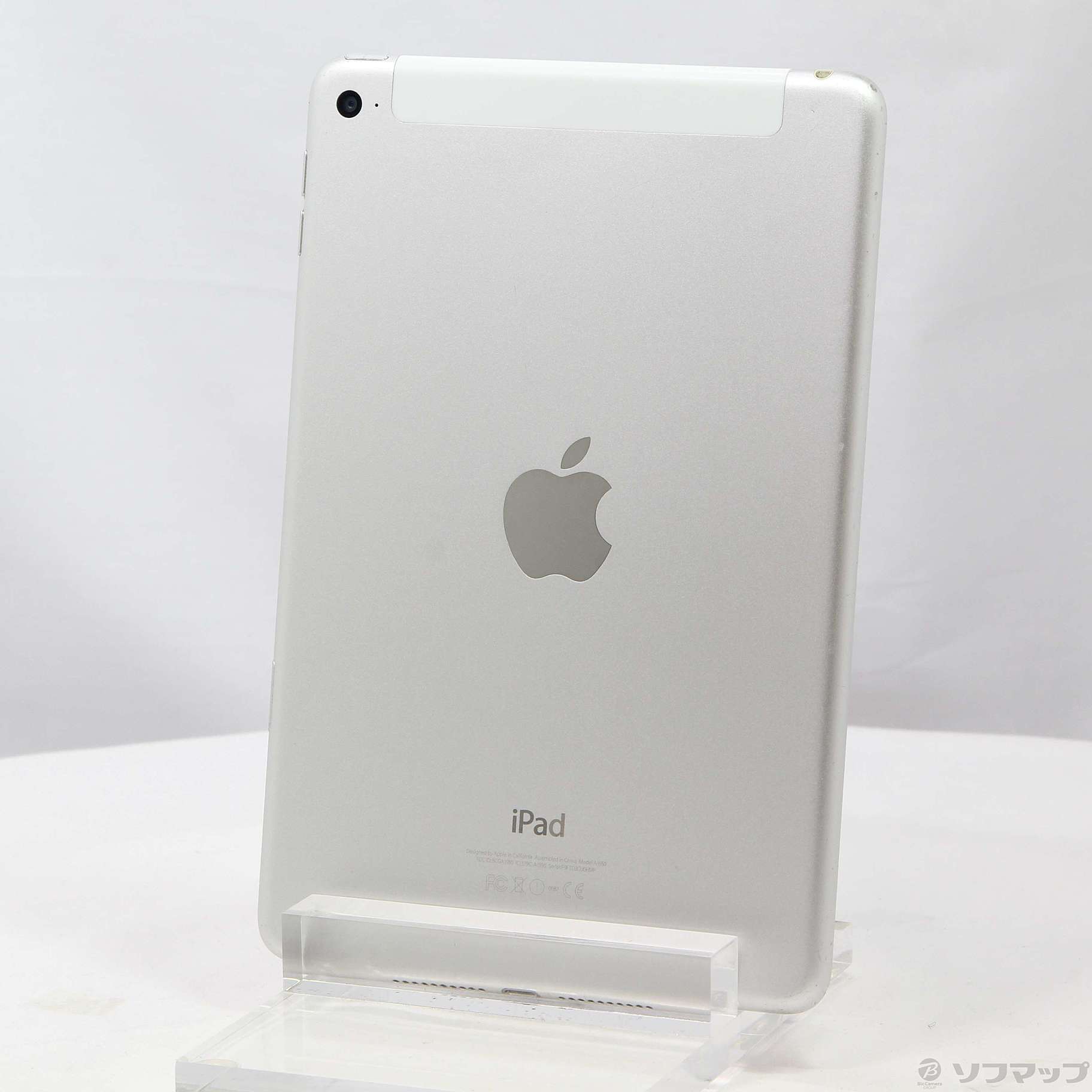 中古】iPad mini 4 128GB シルバー MK772J／A docomoロック解除SIM