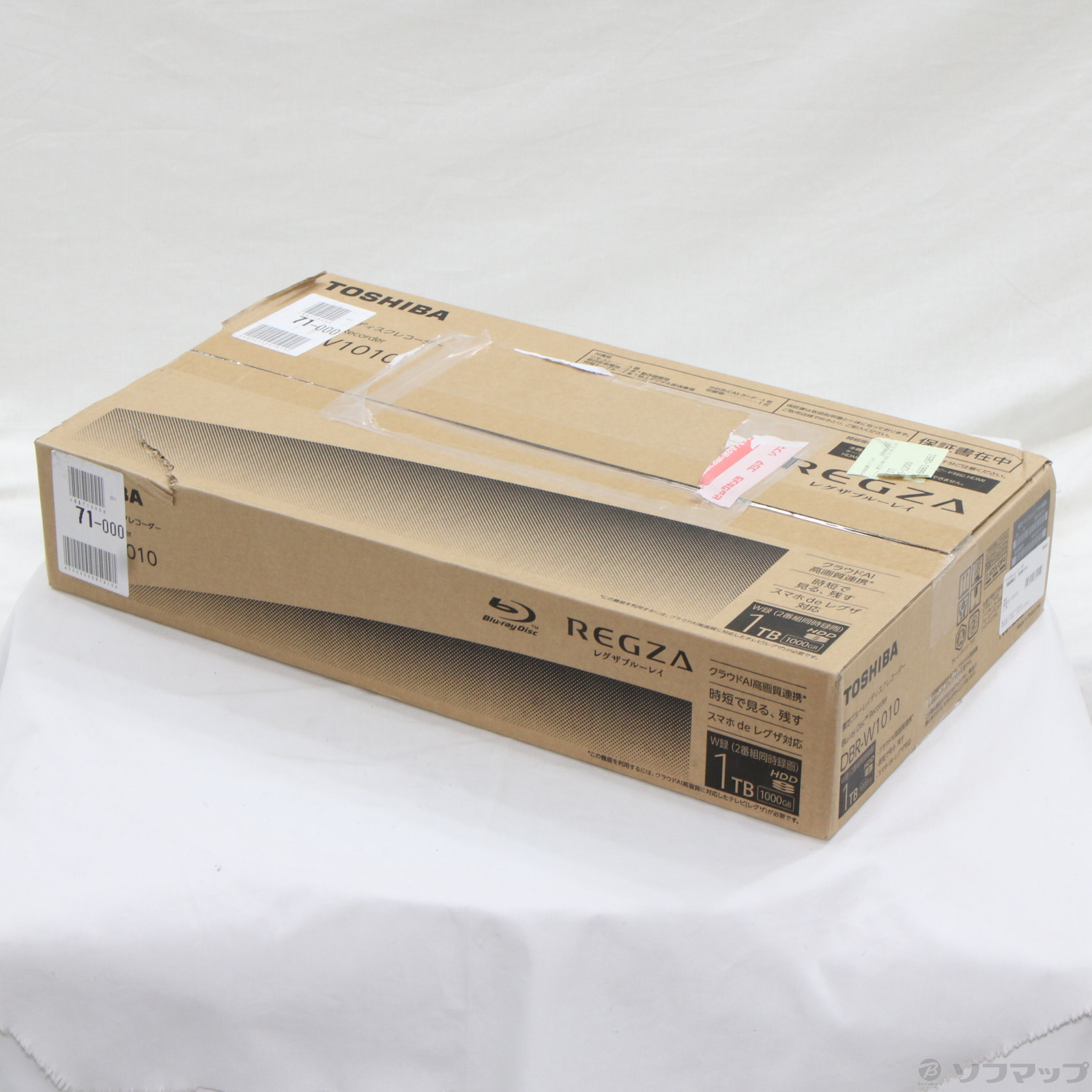 中古】ブルーレイレコーダー REGZA（レグザ） DBR-W1010 ［1TB ／2番組