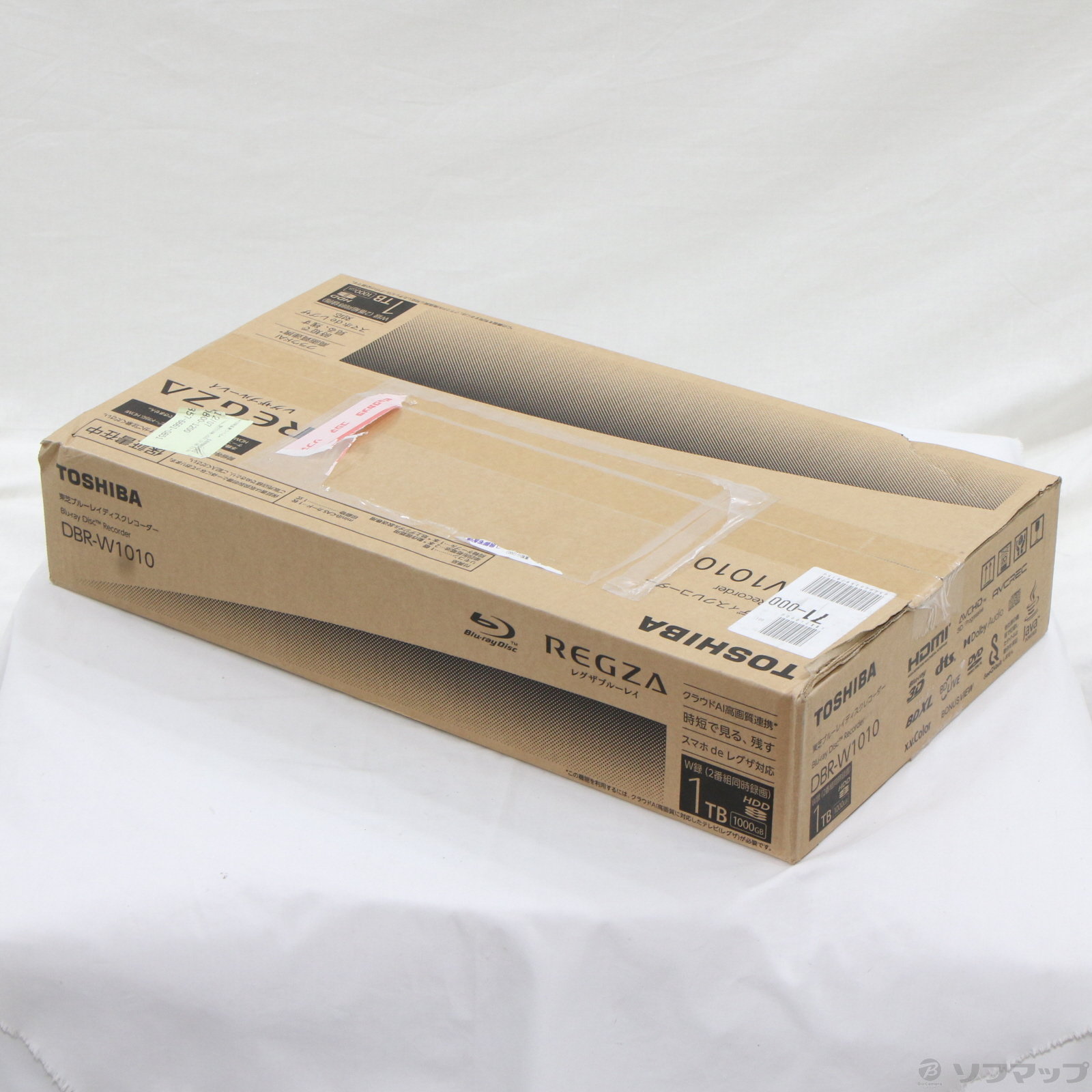 中古】ブルーレイレコーダー REGZA（レグザ） DBR-W1010 ［1TB ／2番組