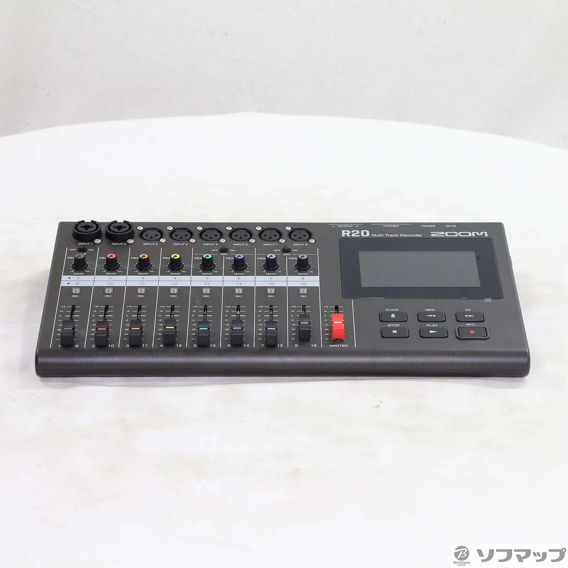 Zoom R20 タッチパネル式MTR - レコーディング/PA機器