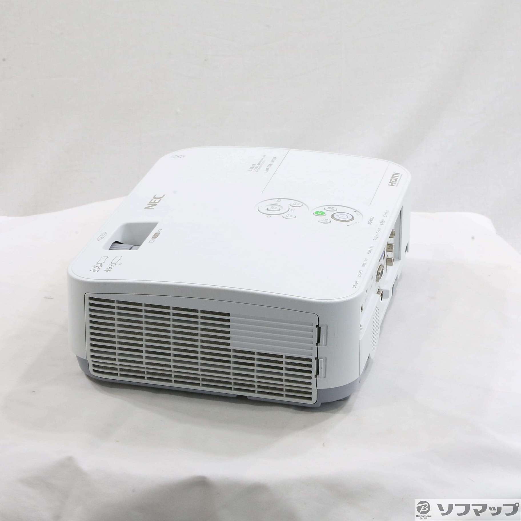 NEC プロジェクター　NP-ME331W 美品　ランプ時間114H ViewLight NP-ME401WJL/ME361WJL/ME331WJL/ME401XJL