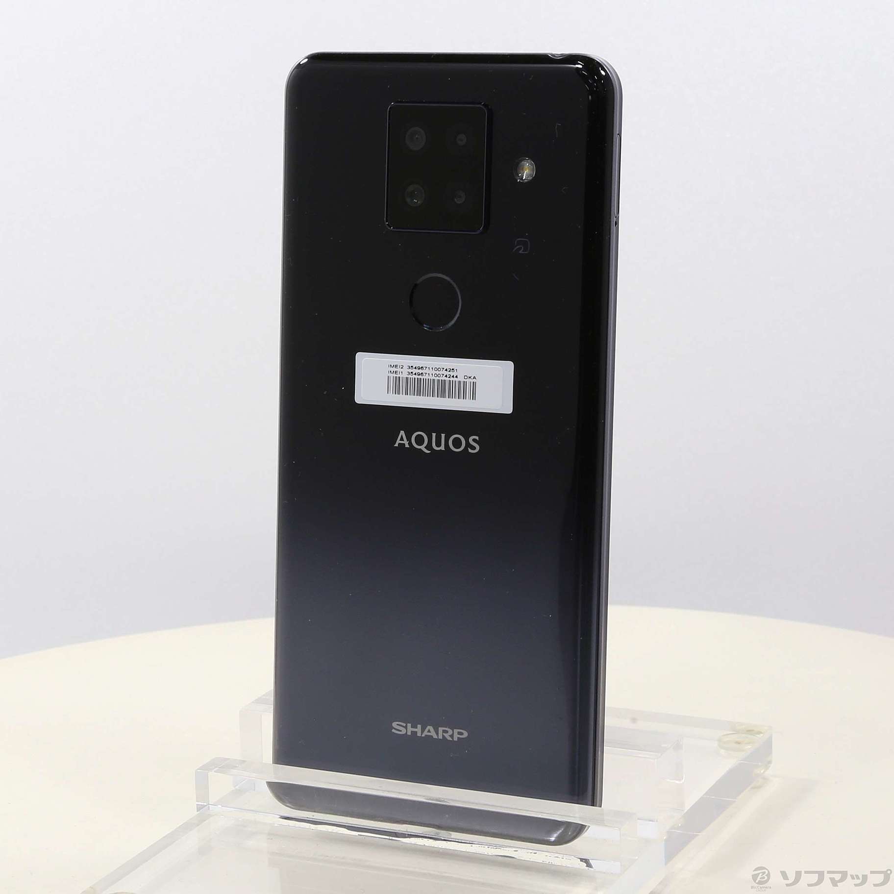 AQUOS sense4 plus 楽天版 128GB ブラック SH-M16 SIMフリー