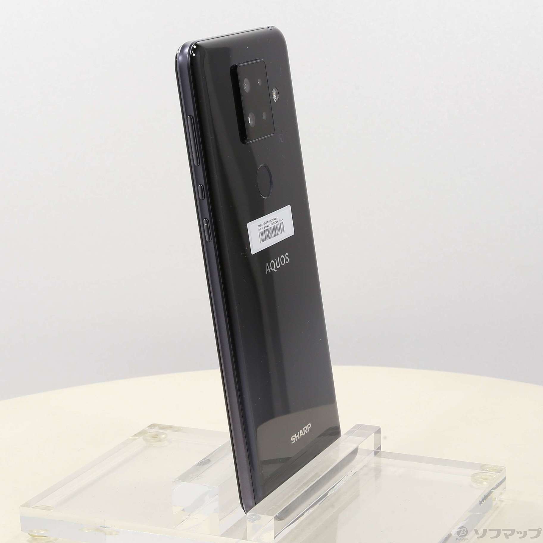 中古】AQUOS sense4 plus 楽天版 128GB ブラック SH-M16 SIMフリー ...