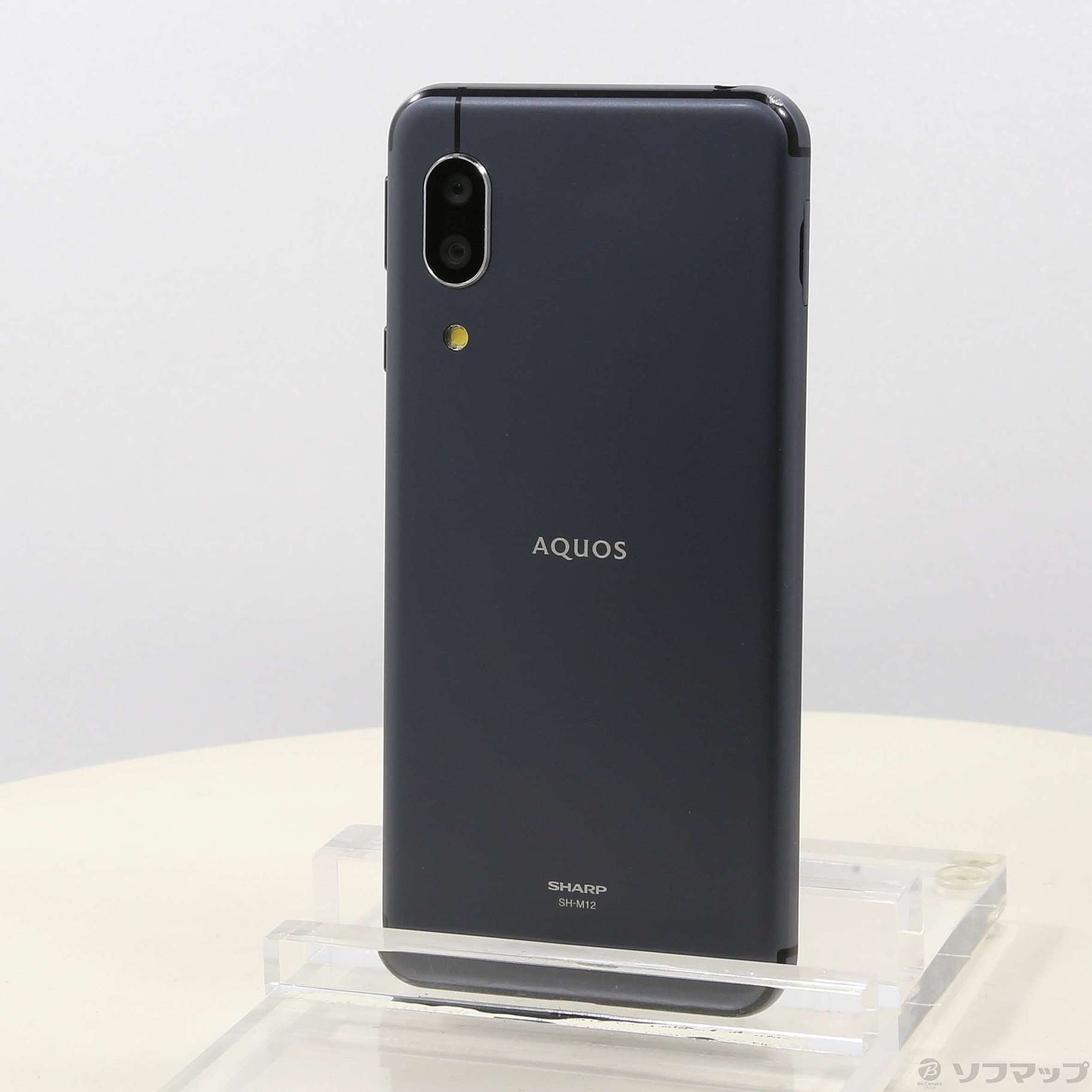 中古】AQUOS sense3 64GB ブラック SH-M12 SIMフリー [2133044921814