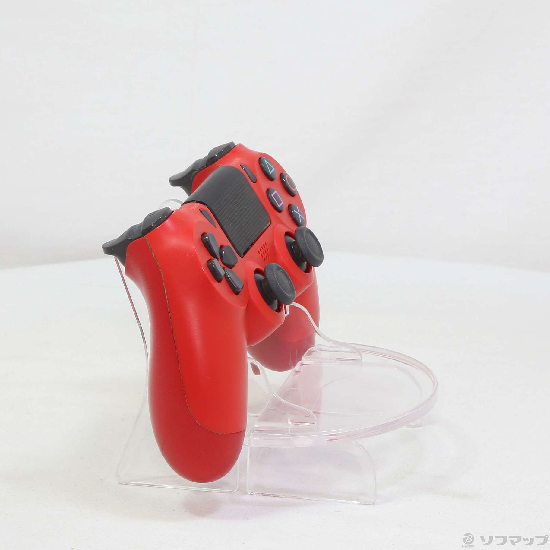 中古】ワイヤレスコントローラー DUALSHOCK4 CUH-ZCT2J1 マグマ