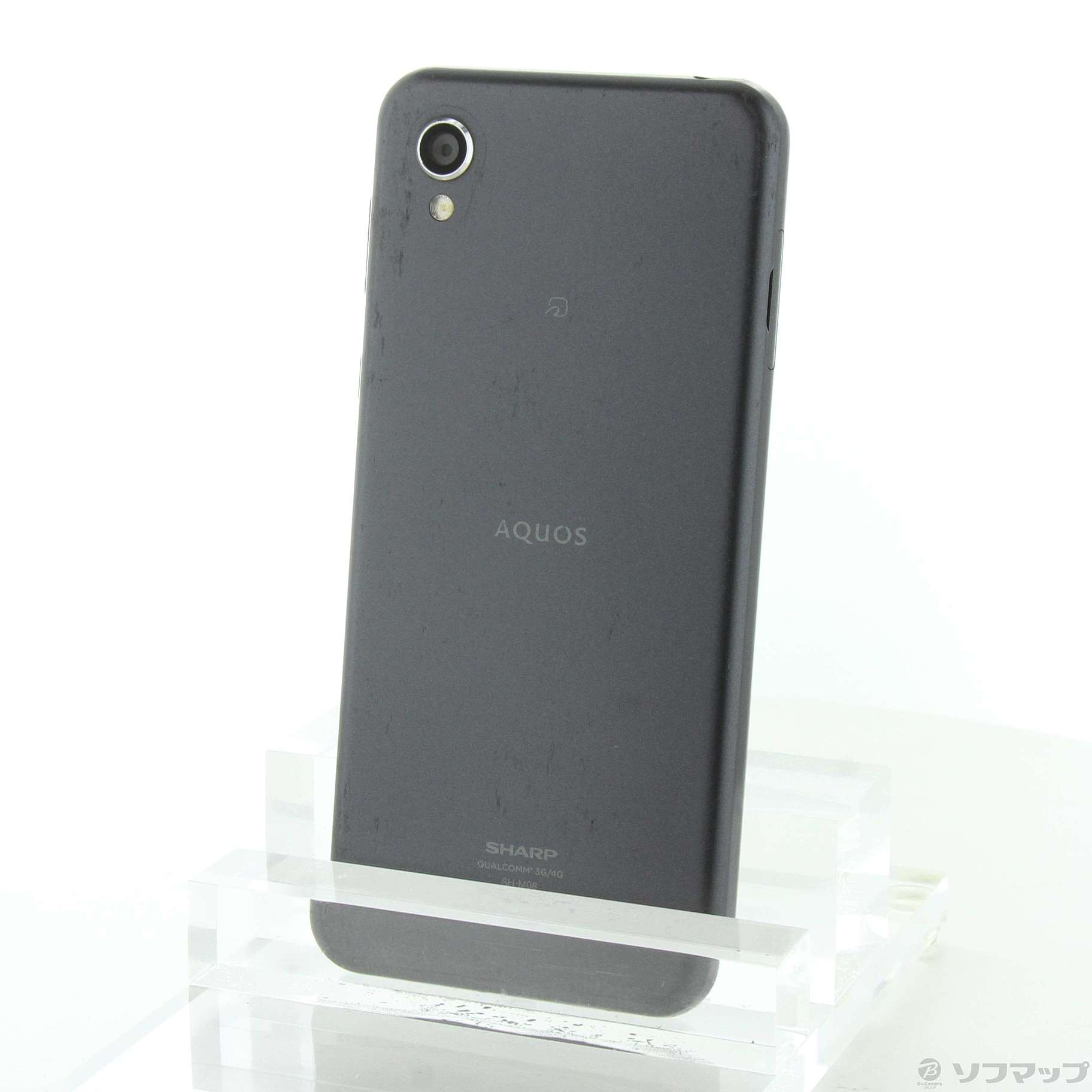 中古】AQUOS sense2 32GB ニュアンスブラック SH-M08 SIMフリー