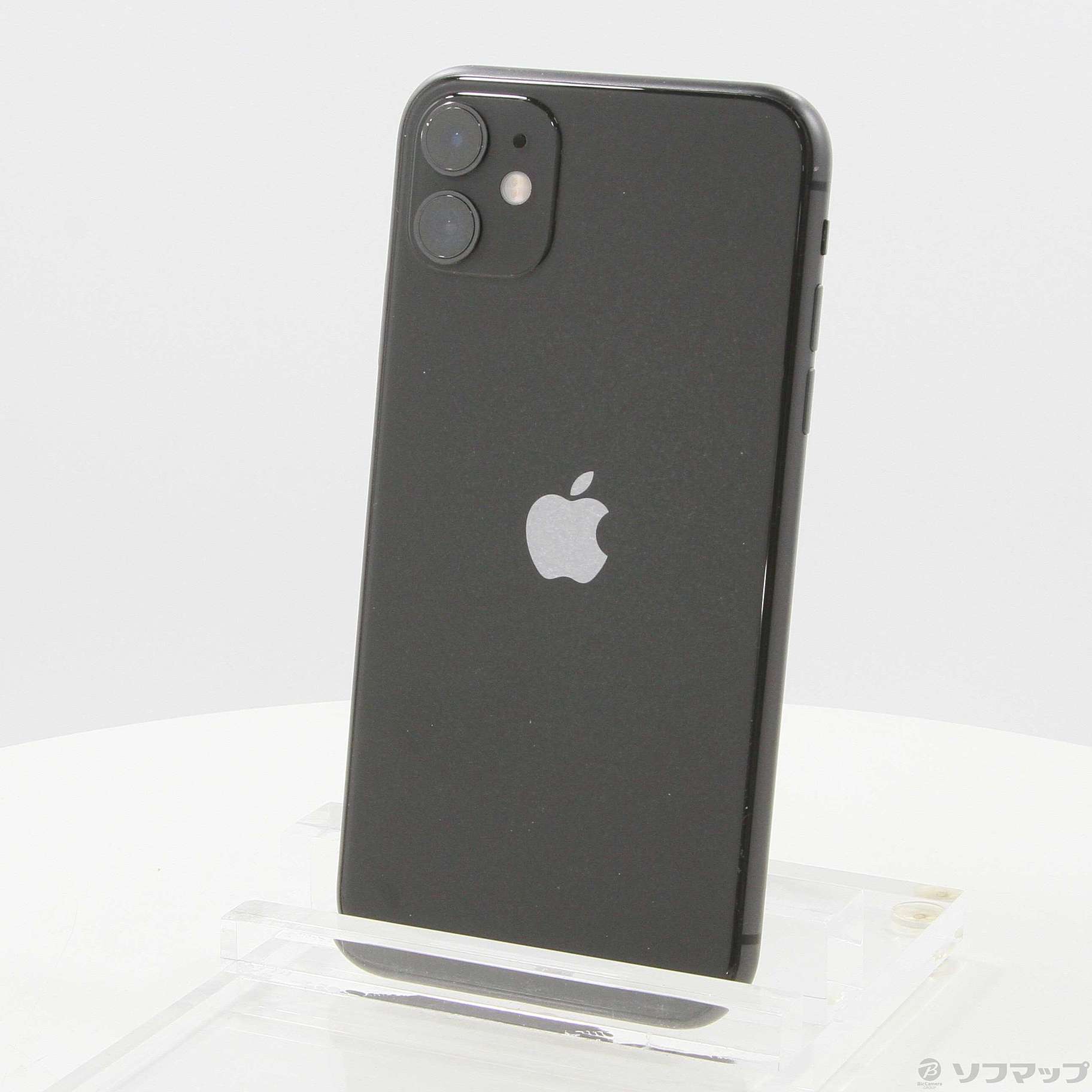 中古】iPhone11 128GB ブラック MWM02J／A SoftBank [2133044927434