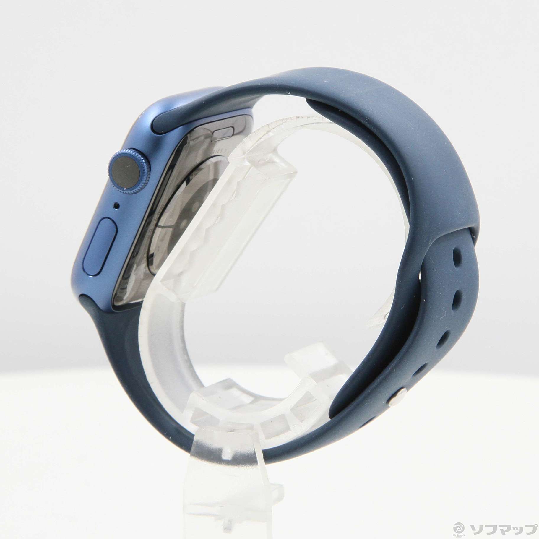 中古】〔展示品〕 Apple Watch Series 7 GPS 41mm ブルーアルミニウム