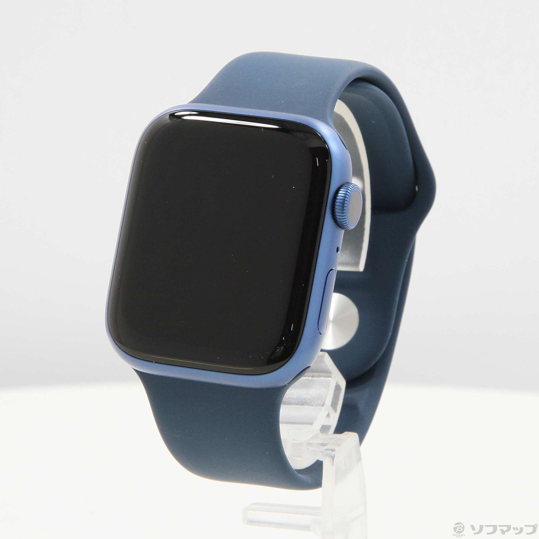 日本製・綿100% Apple Watch Series 7 GPS アビスブルー 45mm - 通販