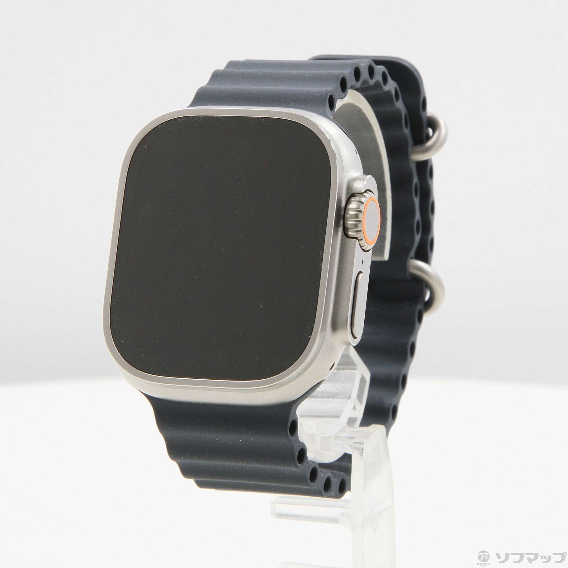 〔展示品〕 Apple Watch Ultra GPS + Cellular 49mm チタニウムケース ミッドナイトオーシャンバンド