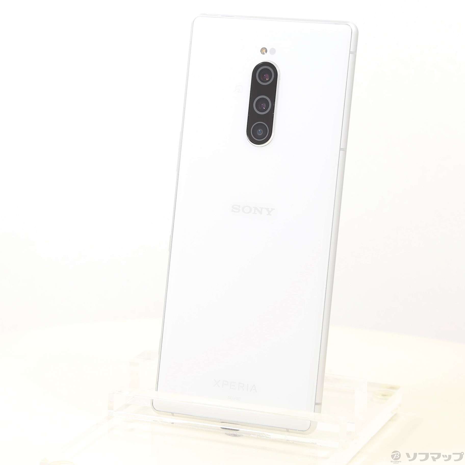 Xperia 1 ホワイト64 GB au SIMフリー - スマートフォン本体