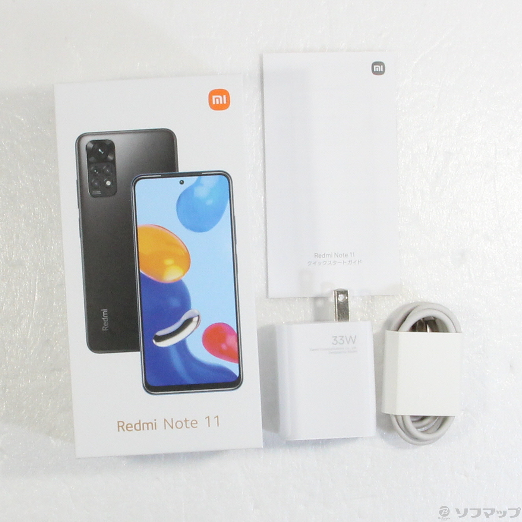 Xiaomi Redmi Note 11 新品未開封 4GB/64GB グラファイトグレー