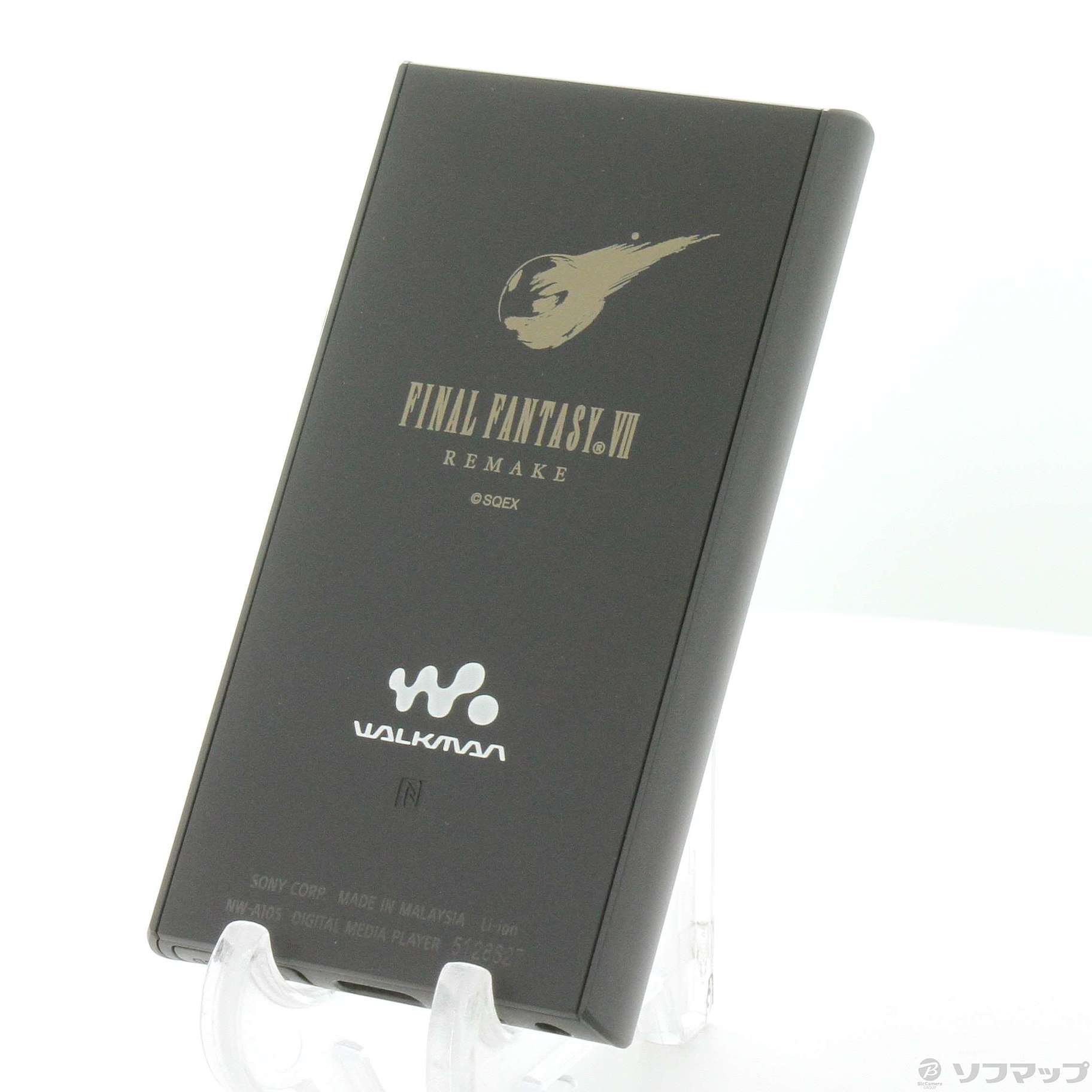 WALKMAN Aシリーズ FINAL FANTASY VII REMAKE EDITION メモリ16GB+microSD ブラック  NW-A105／FF7／B
