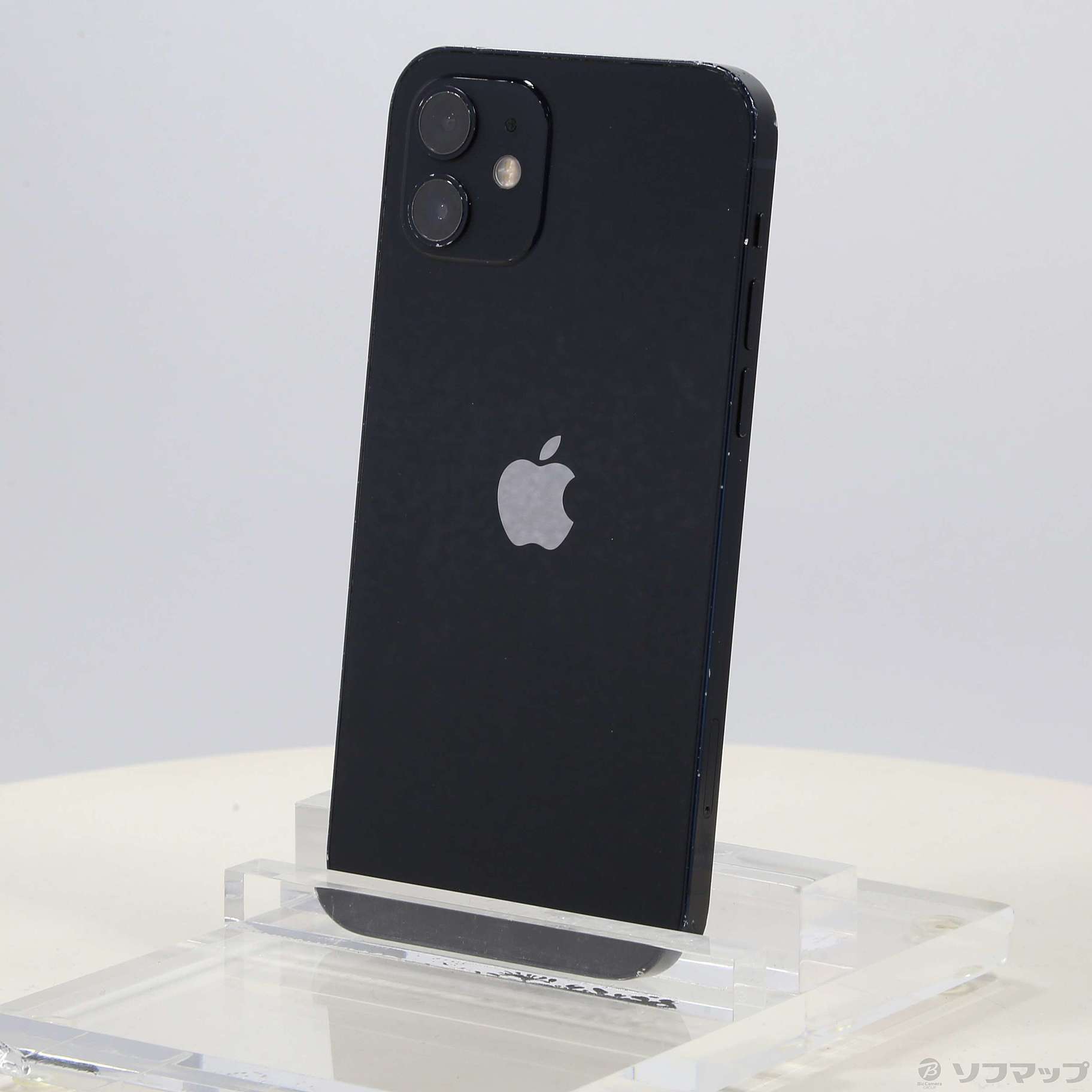 中古】iPhone12 256GB ブラック NGJ03J／A SIMフリー 〔ネットワーク ...