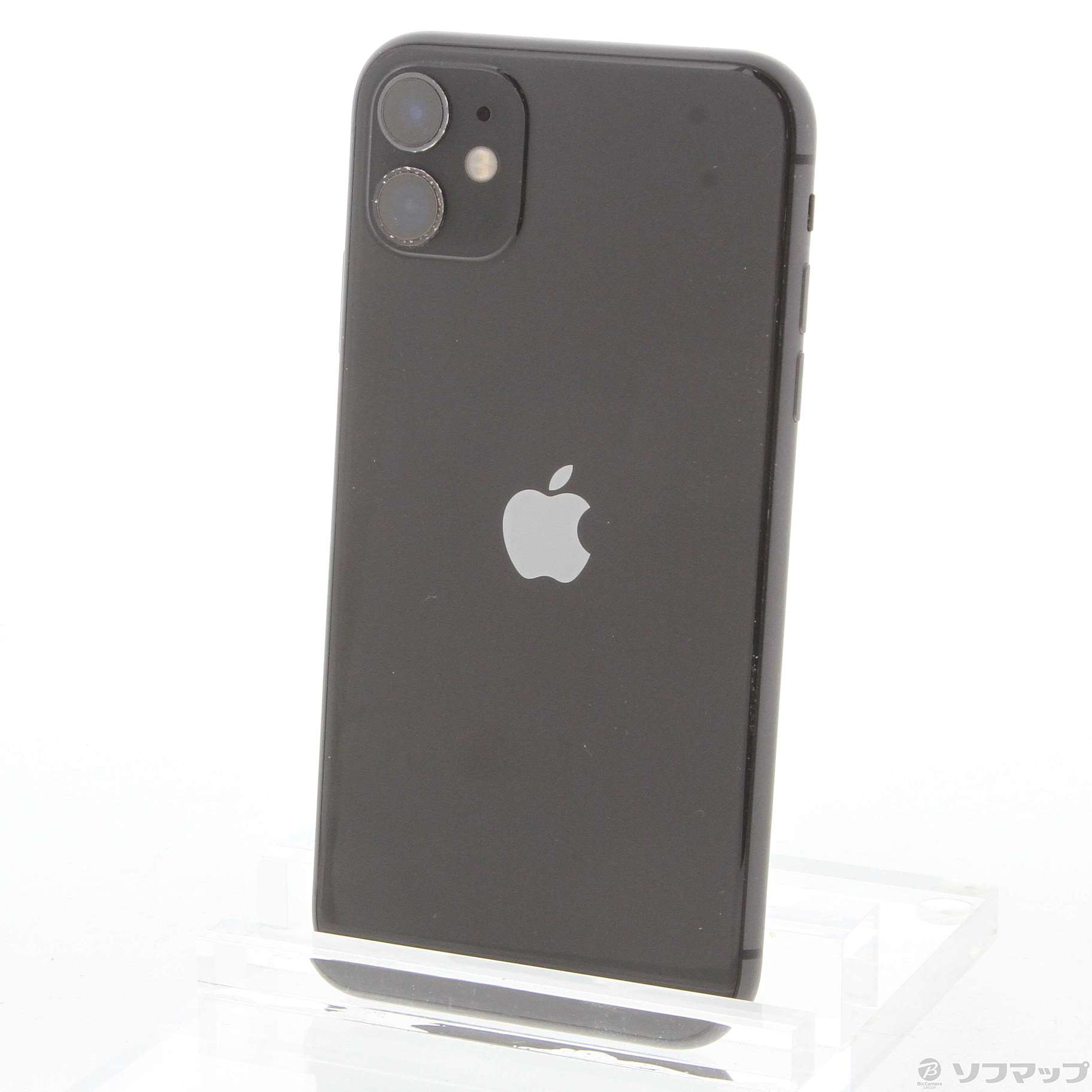 中古】iPhone11 64GB ブラック MWLT2J／A SIMフリー [2133044960165  