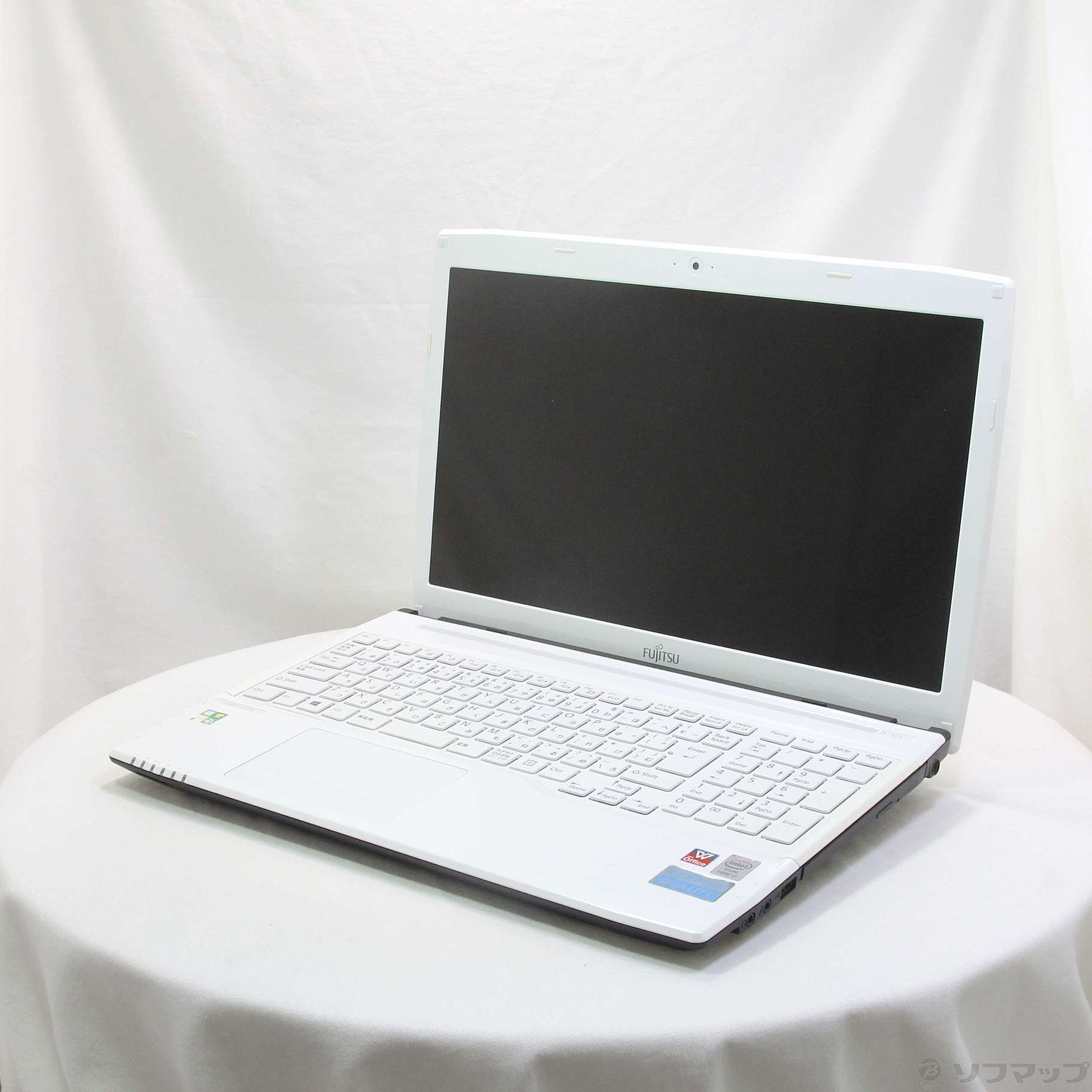 中古品〕 格安安心パソコン LIFEBOOK AH53／M FMVA53MW アーバン