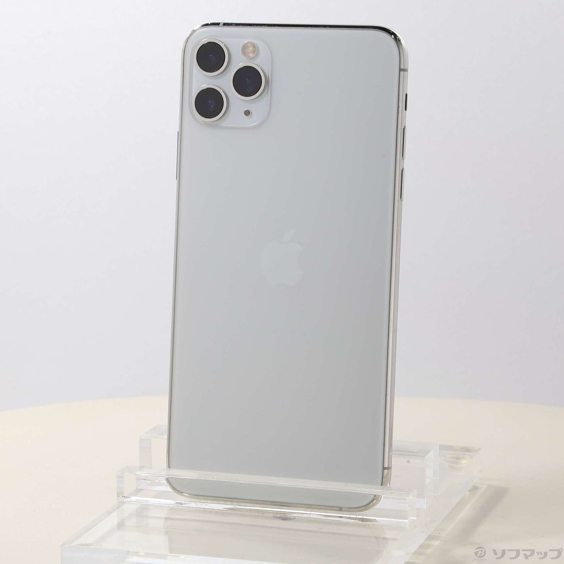 中古】iPhone11 Pro Max 64GB シルバー MWHF2J／A SIMフリー
