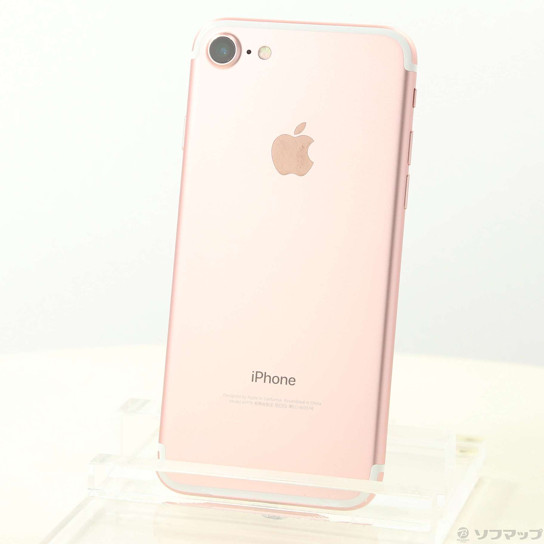 中古】iPhone7 32GB ローズゴールド MNCJ2J／A SIMフリー