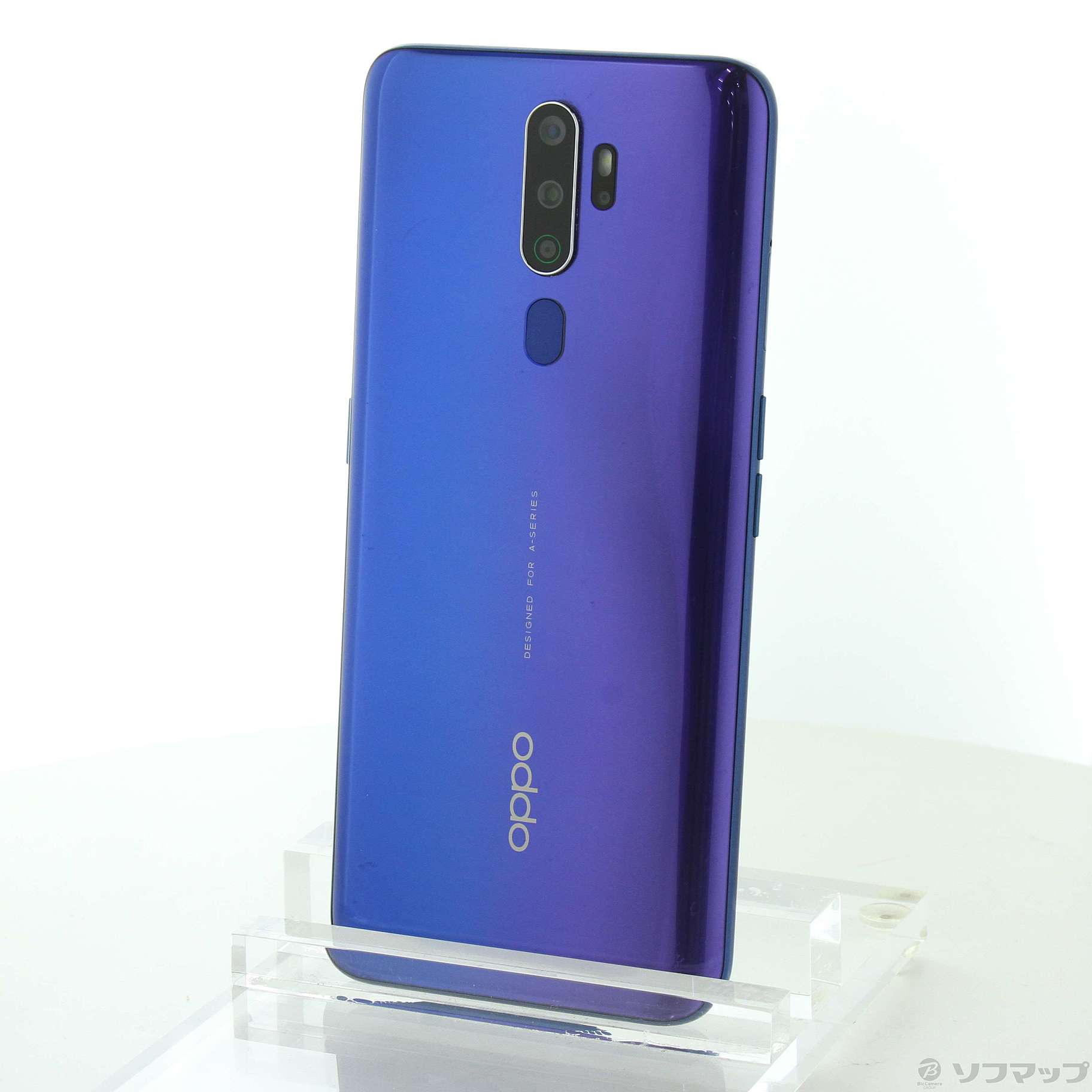 OPPO A5 2020 4GB/64GB グラデーションブルー 中古】OPPO A5 2020 64GB ブルー OPU32SLU UQ mobile