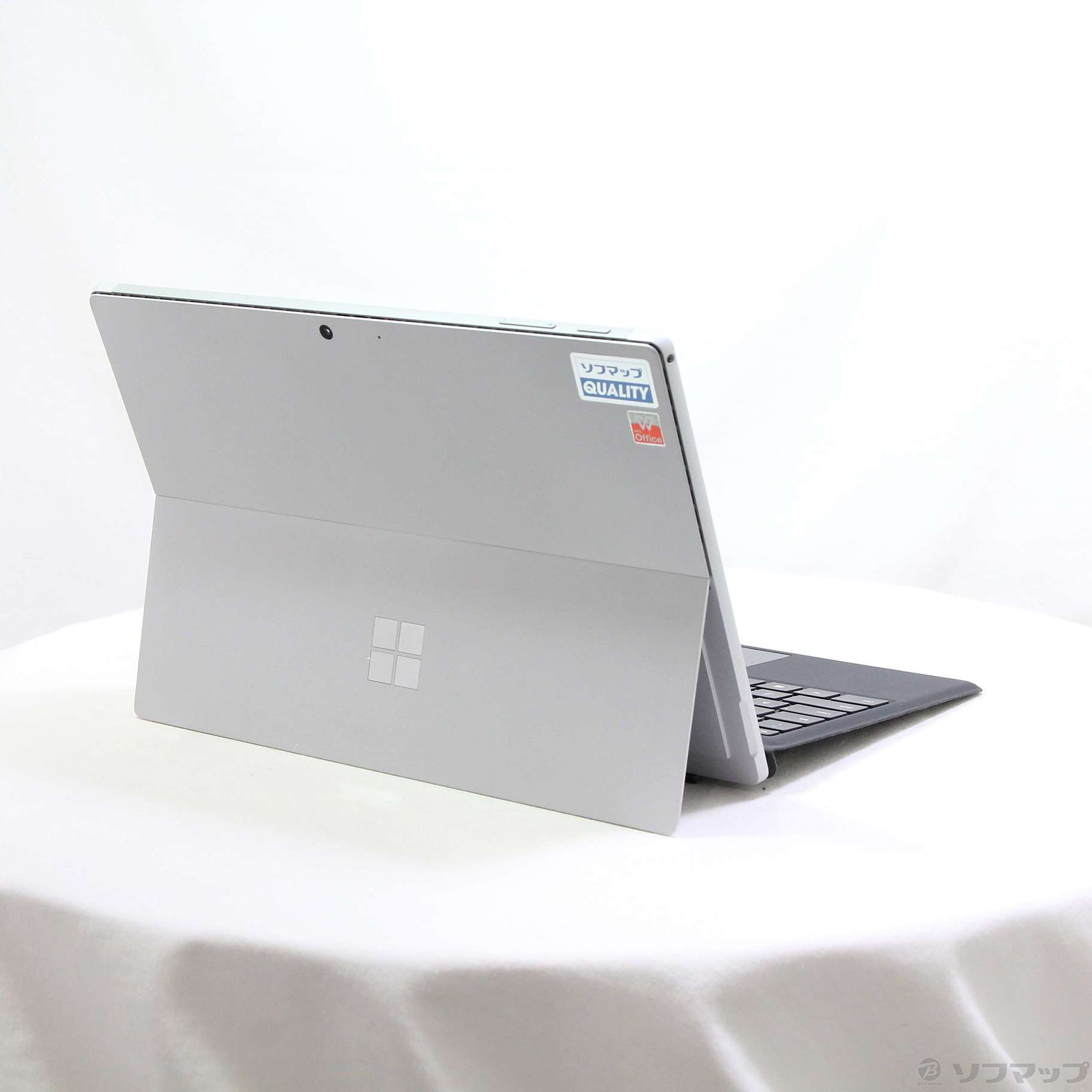 中古】Surface Pro7 〔Core i3／4GB／SSD128GB〕 QWT-00006 プラチナ