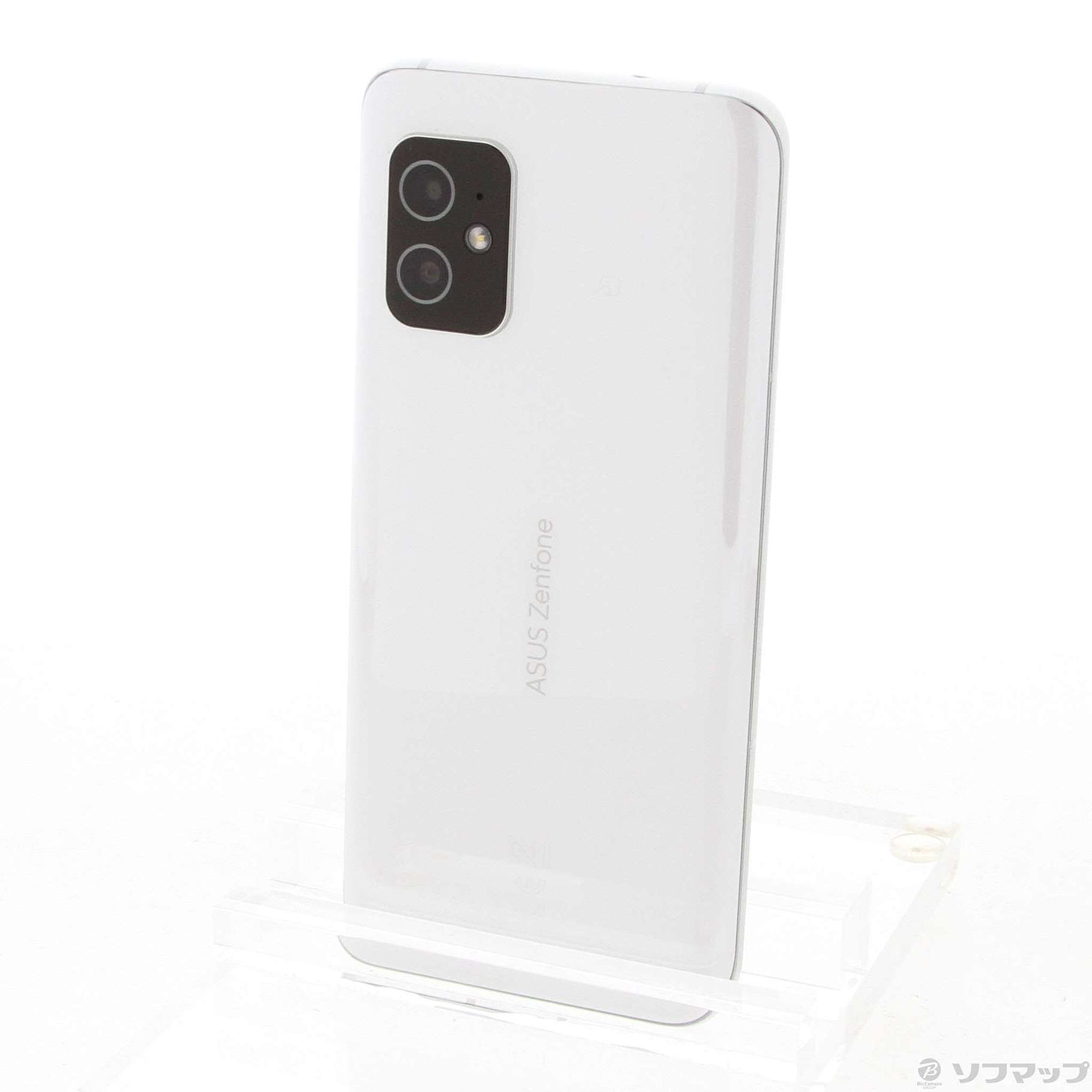 中古】Zenfone 8 128GB ムーンライトホワイト ZS590KS-WH128S8 SIM