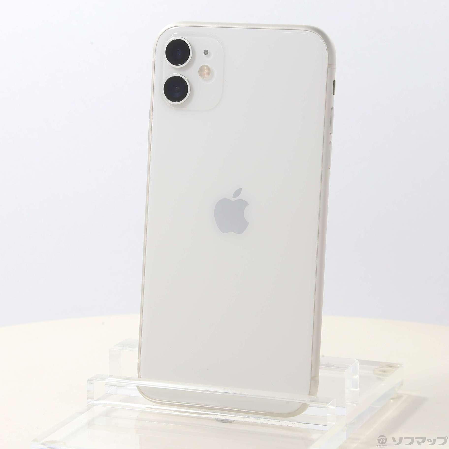 中古】iPhone11 64GB ホワイト MWLU2J／A SIMフリー [2133044996157
