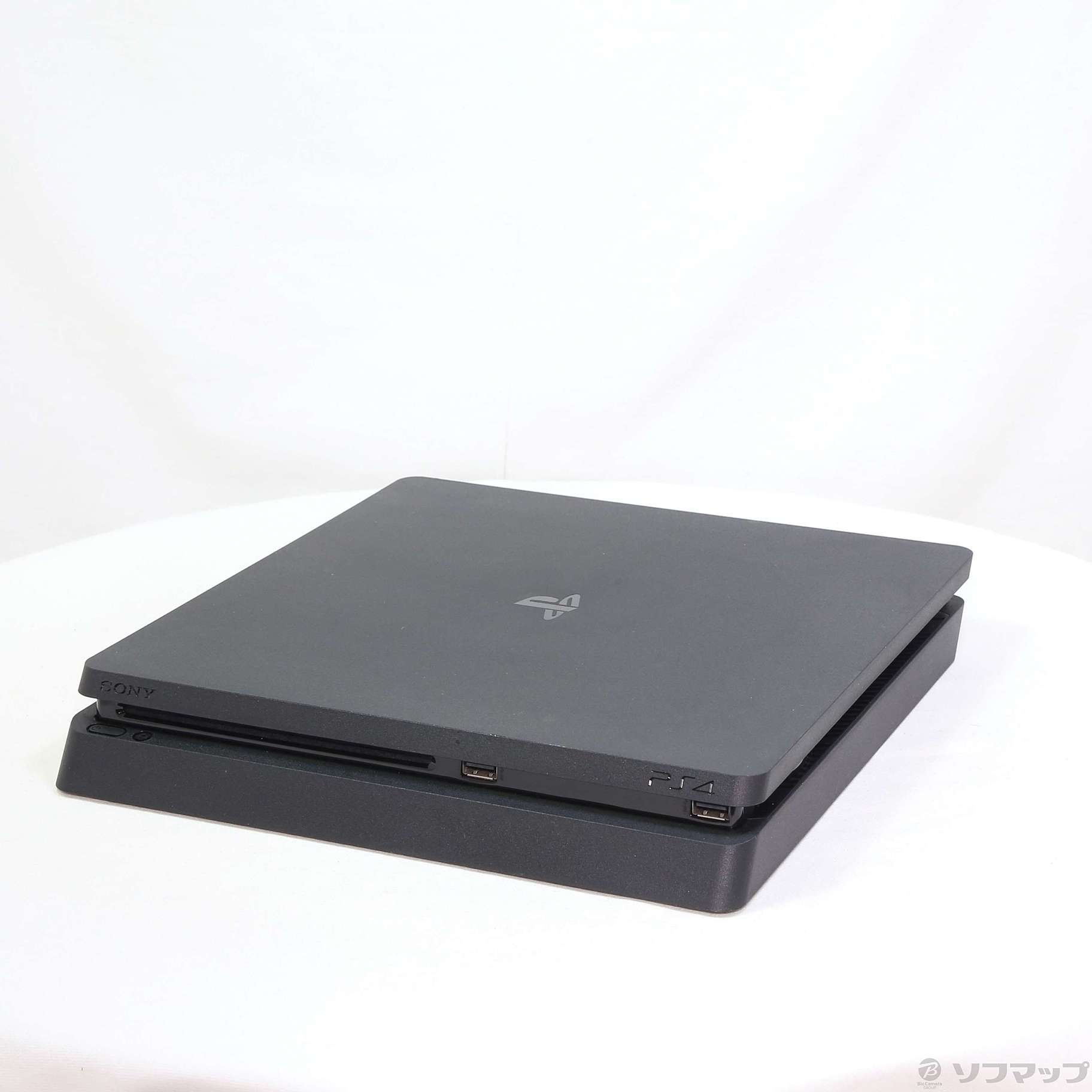 中古】PlayStation 4 ジェット・ブラック 500GB CUH-2100AB 