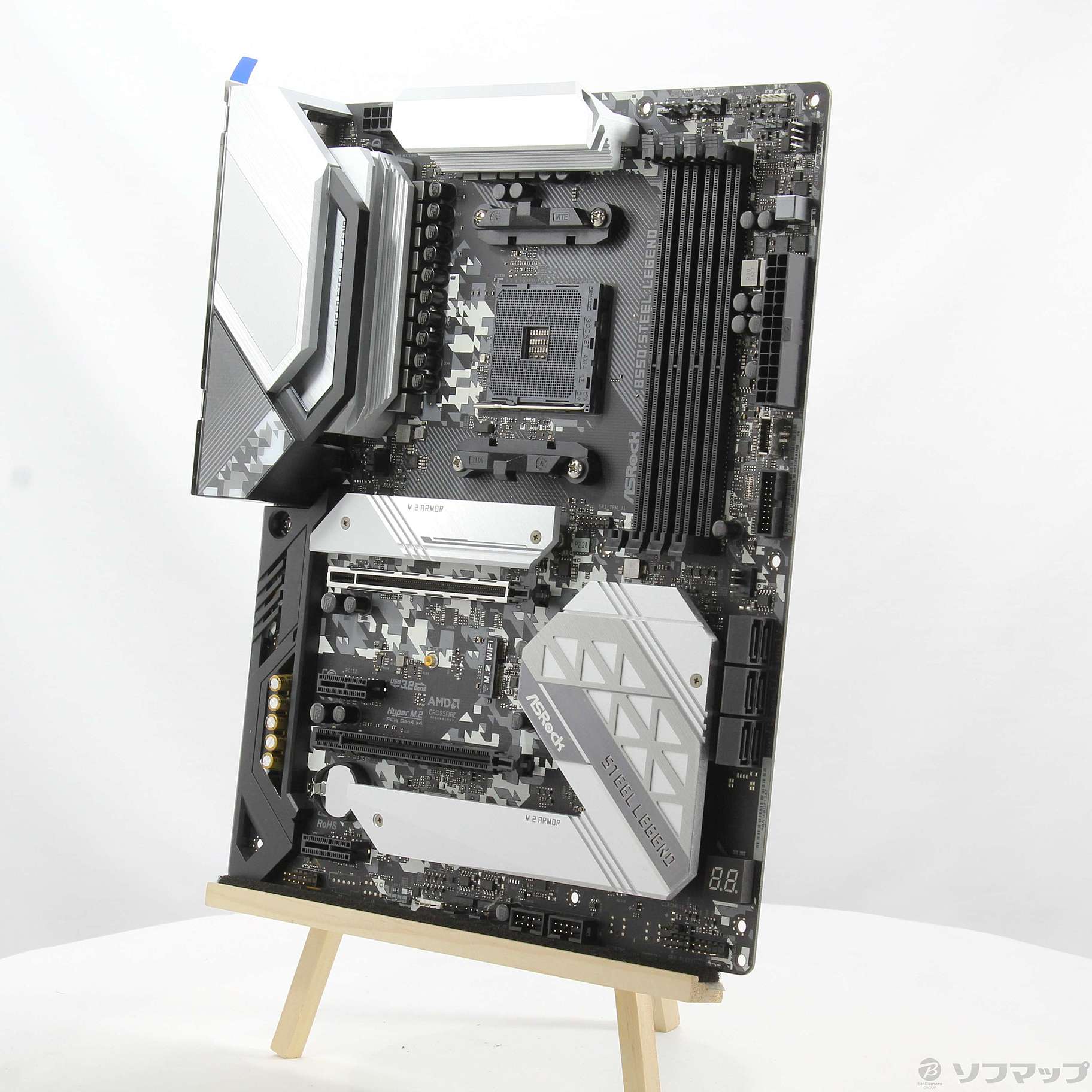 ASRock B550 Steel Legend 美品 ASRock B550M Steel Legend (B550 AM4