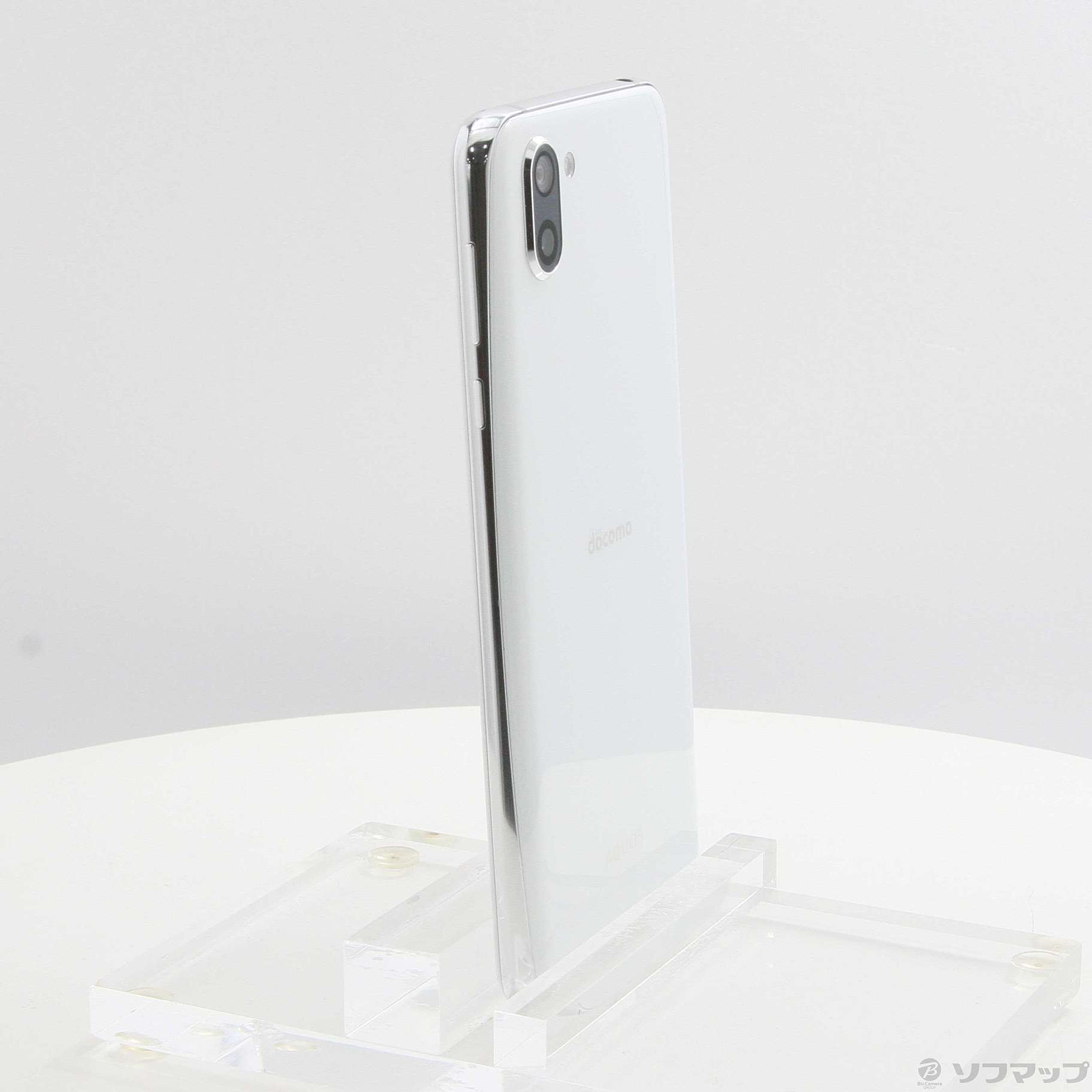 中古】AQUOS R2 64GB プラチナムホワイト SH-03K docomoロック解除SIM